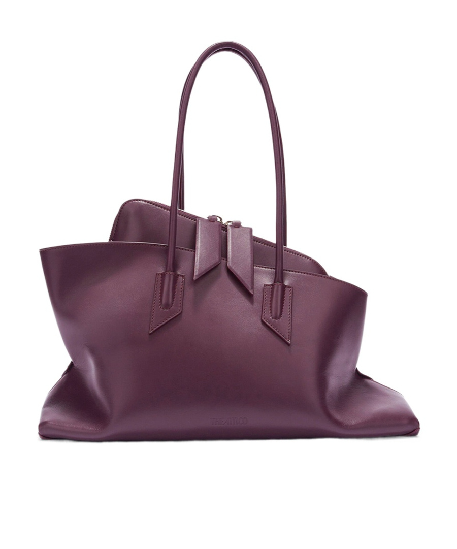 Attico The La Passeggiata Medium Tote Bag In Brown