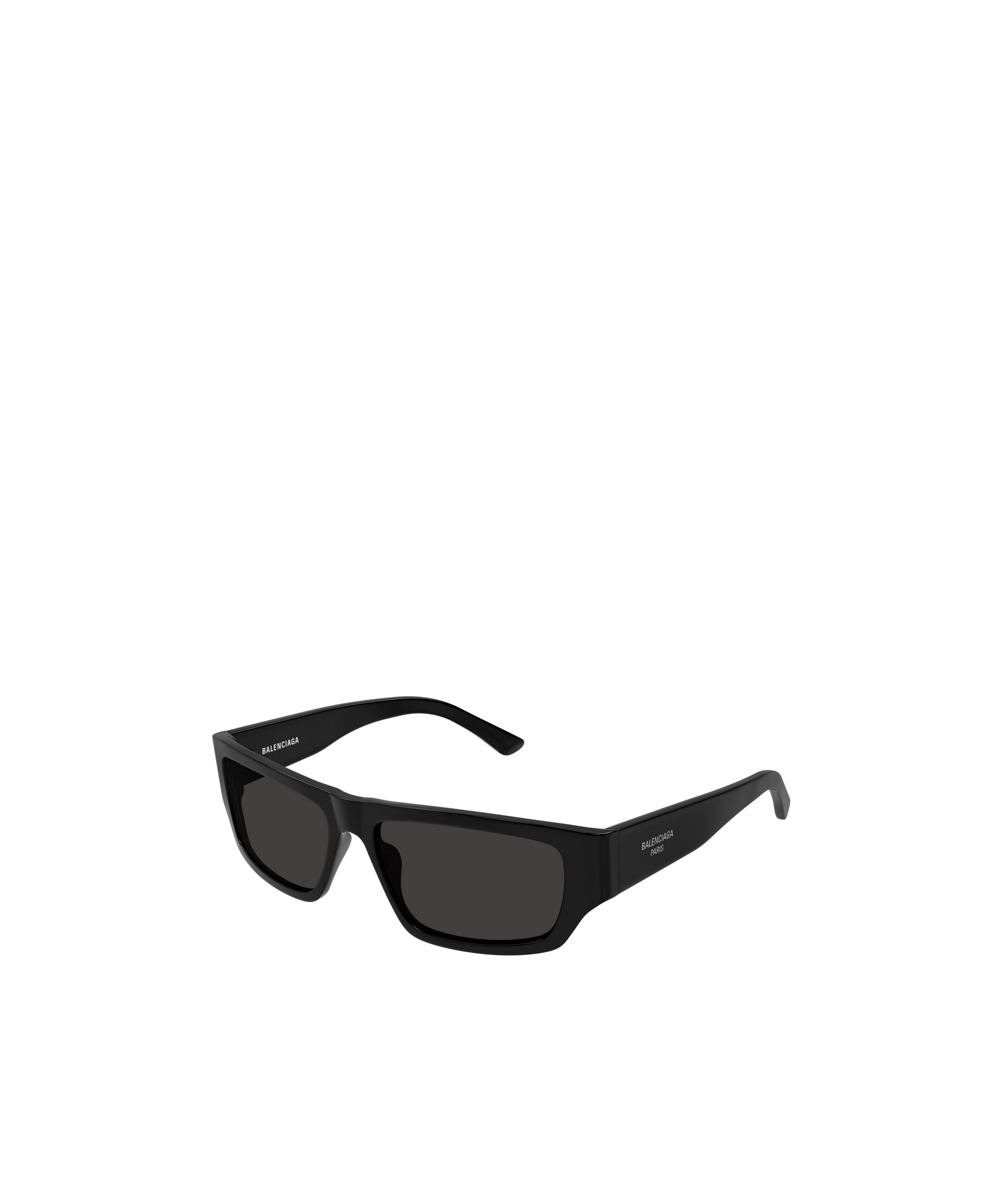 Balenciaga Eyewear Rectangular Frame Sunglasses In Black