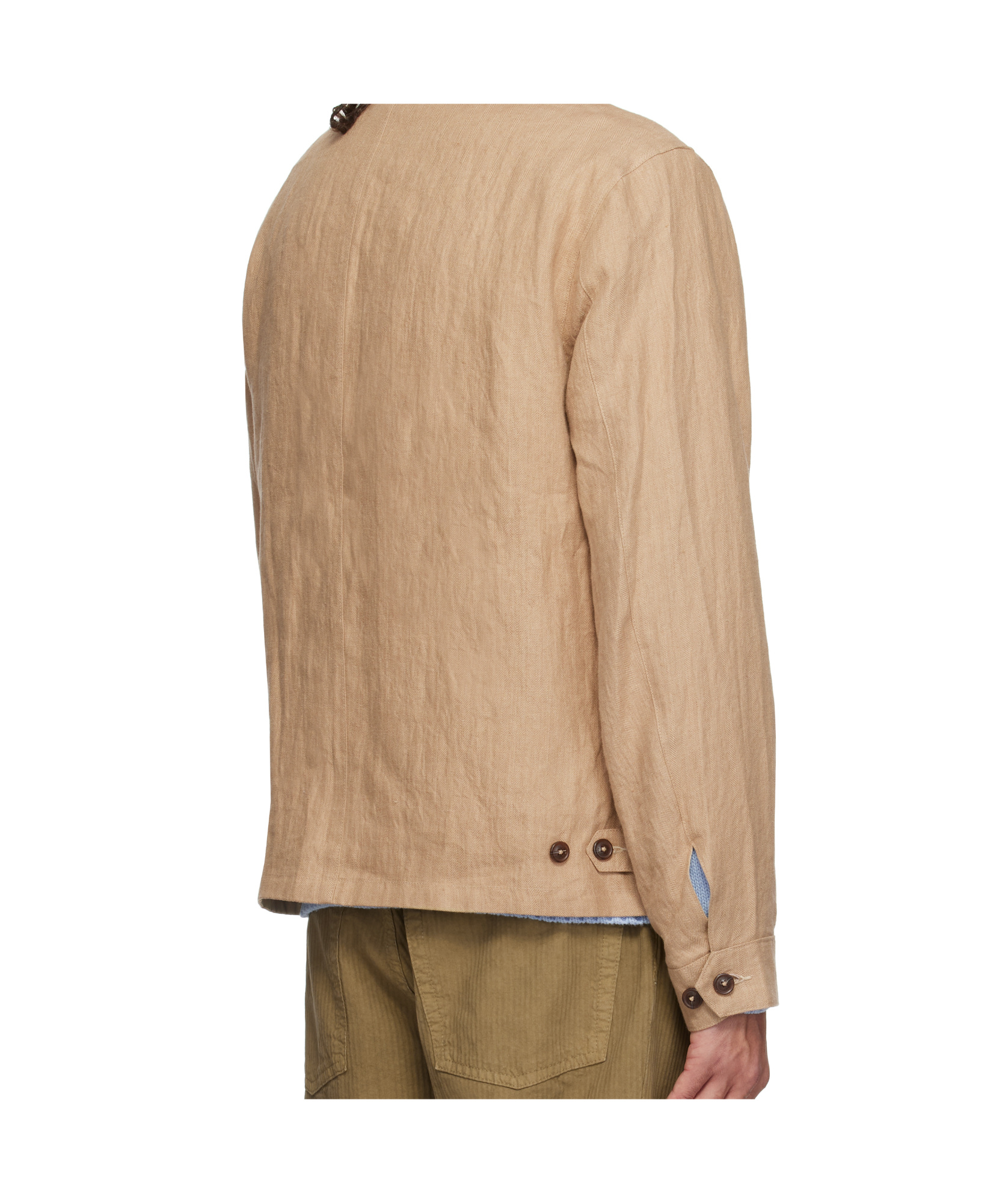 Shop Polo Ralph Lauren Bedford Jacket In Nude