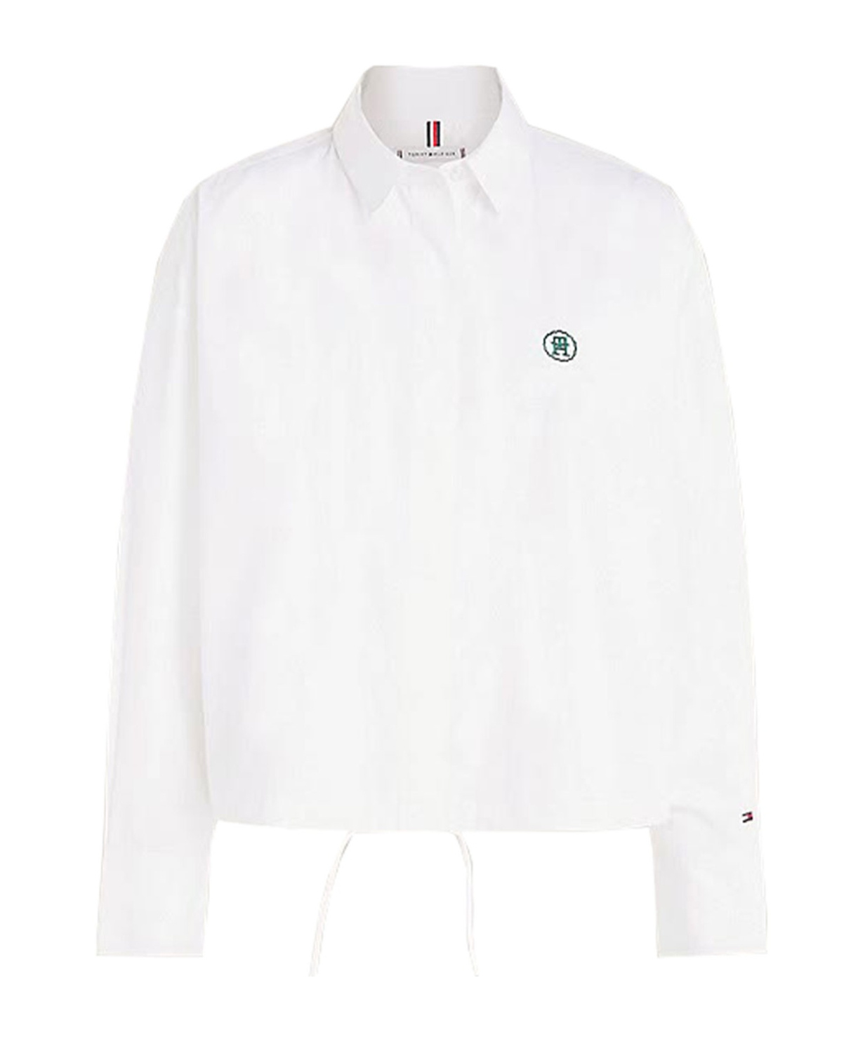 Tommy Hilfiger Smd Blouson Drawstring Ls Shirt Clothing In White