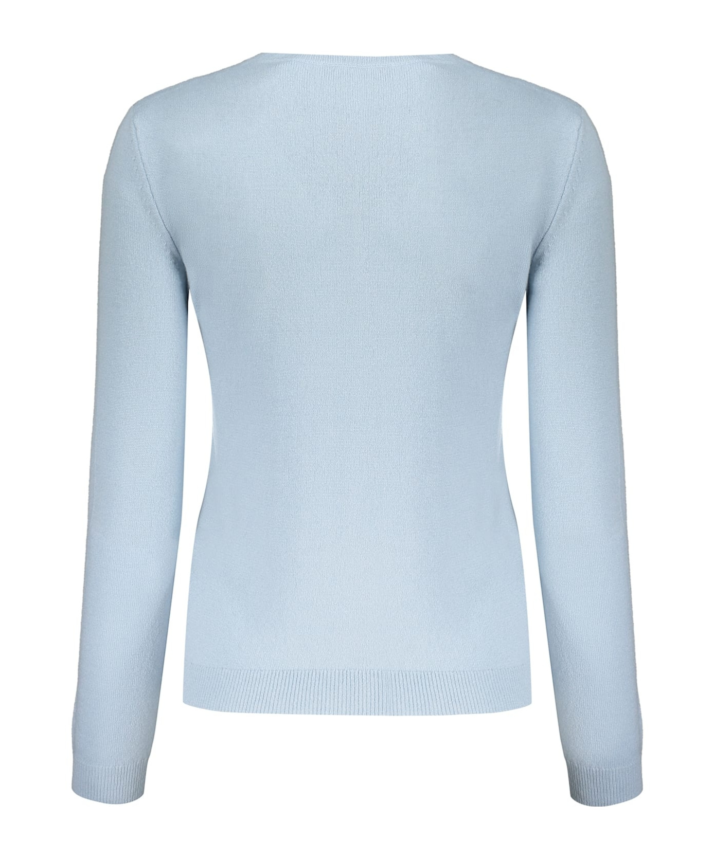 Shop Valentino Intarsia-knit Logo Jumper