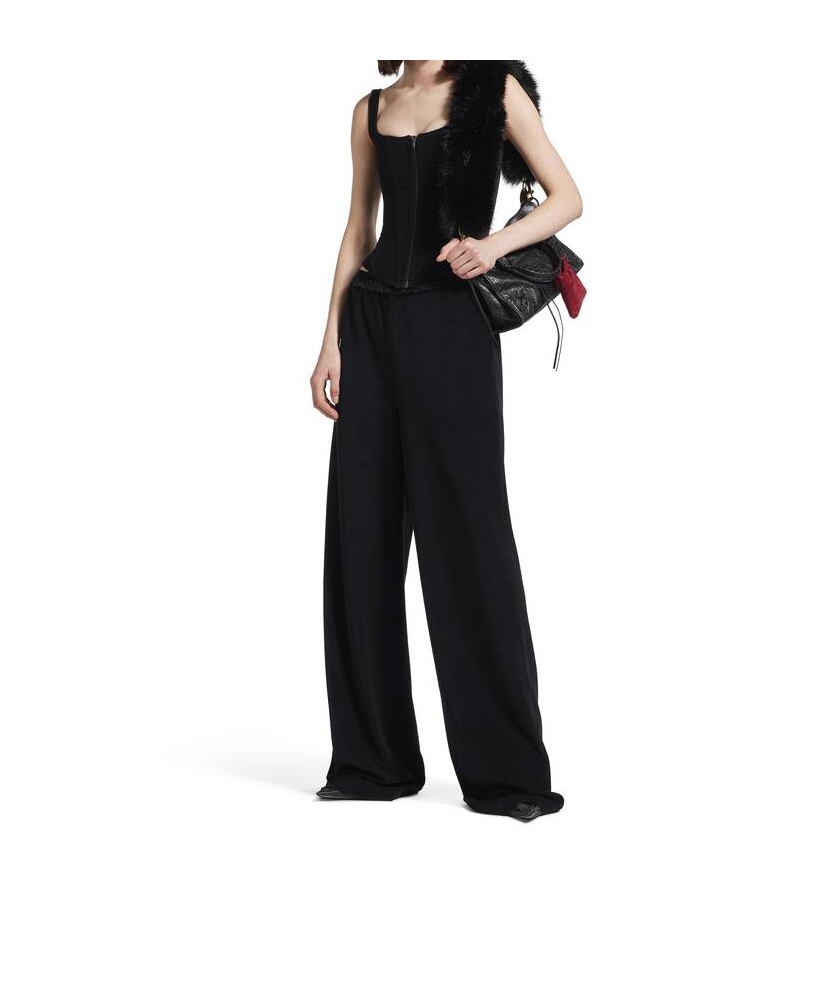 Balenciaga Trousers Black In Black