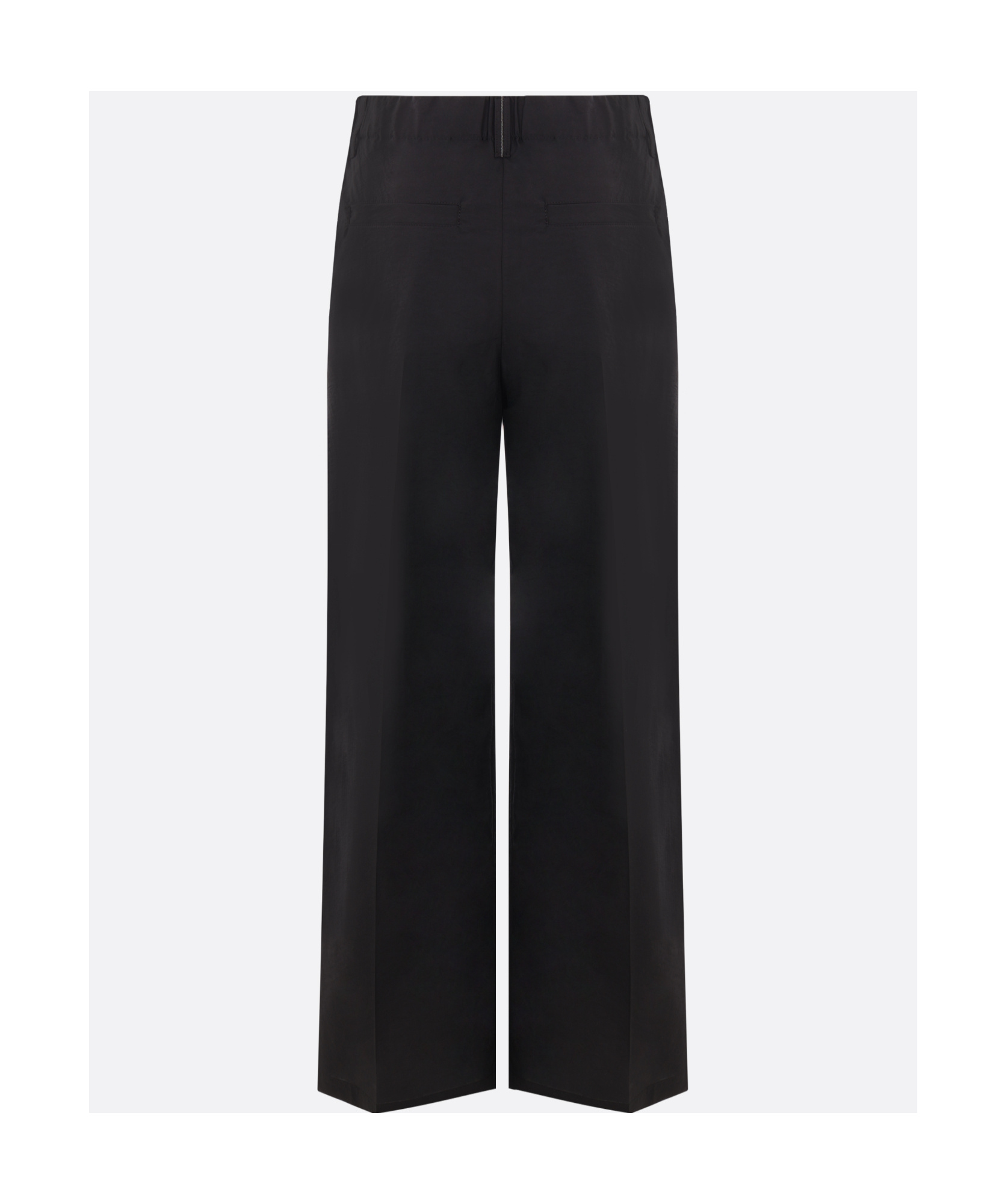 Brunello Cucinelli Darted Trousers In Black