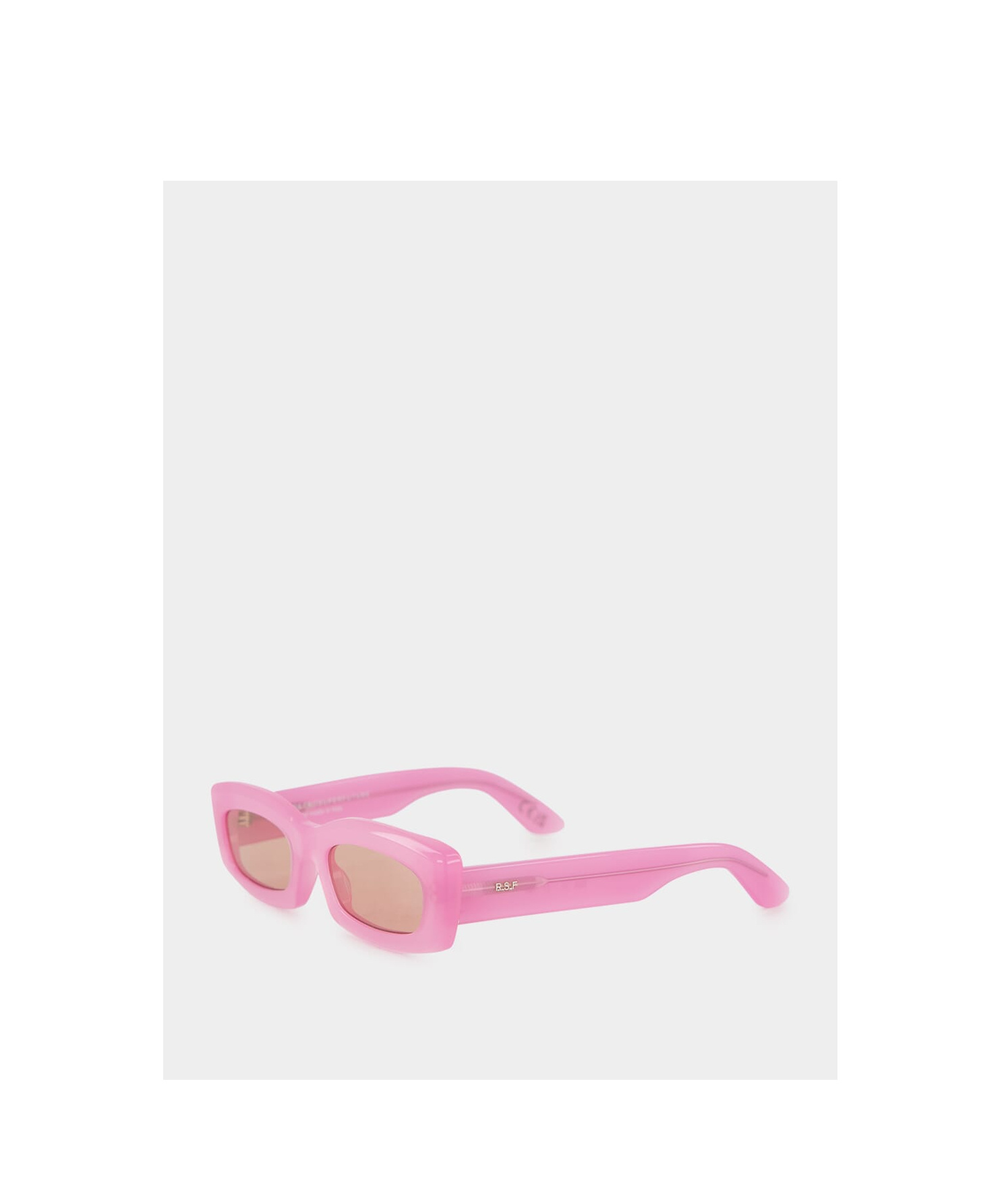 Retrosuperfuture Zaga Rectangular-frame Sunglasses In Pink