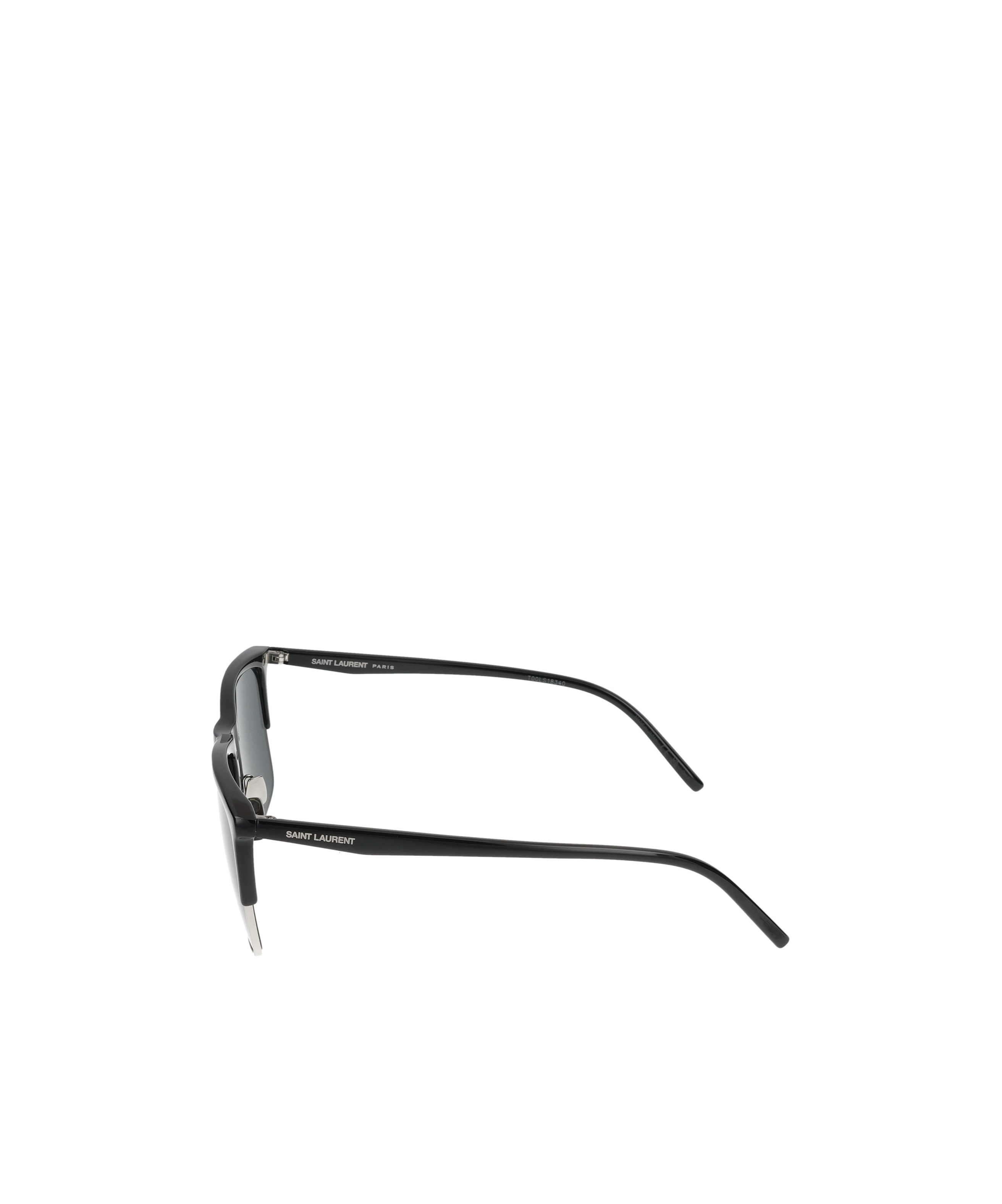 Saint Laurent Eyewear Rectangle-frame Sunglasses In Green