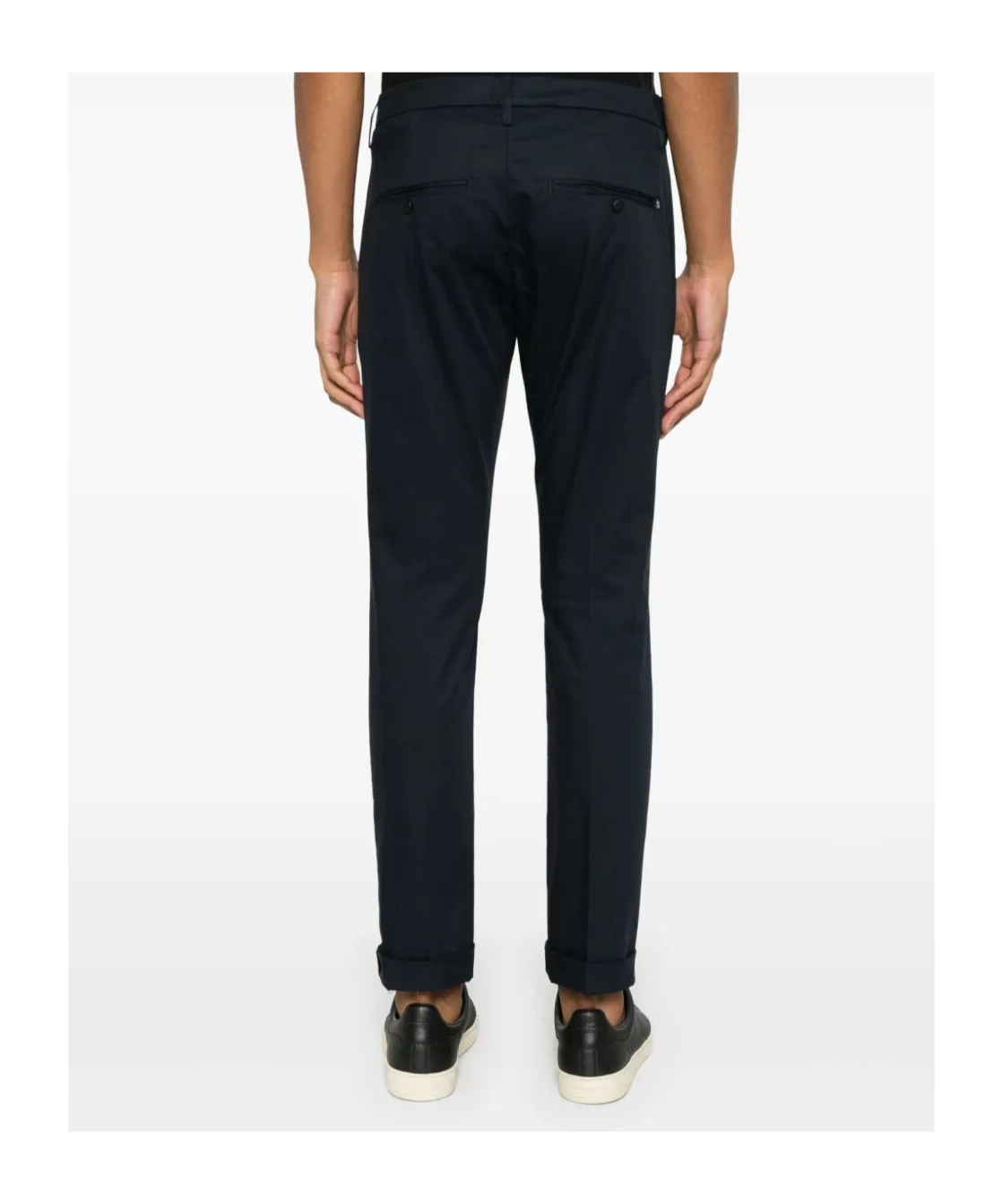 Dondup Belt Loops Slacks In Black