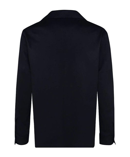 Shop Zegna Z Slingle Breasted Long Sleeved Jacket In Black