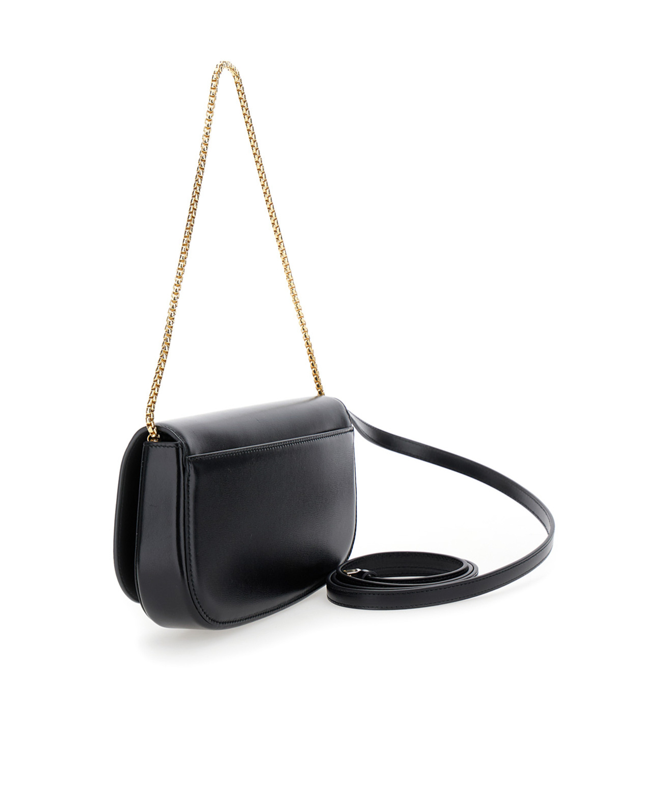 Ferragamo Salvatore Fiamma Xs Crossbody Bag In Black