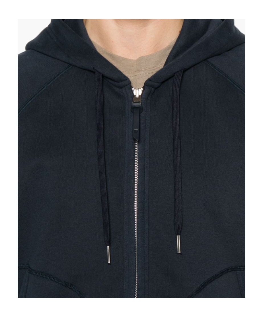 Tom Ford Zippered Sweatshirt In Black