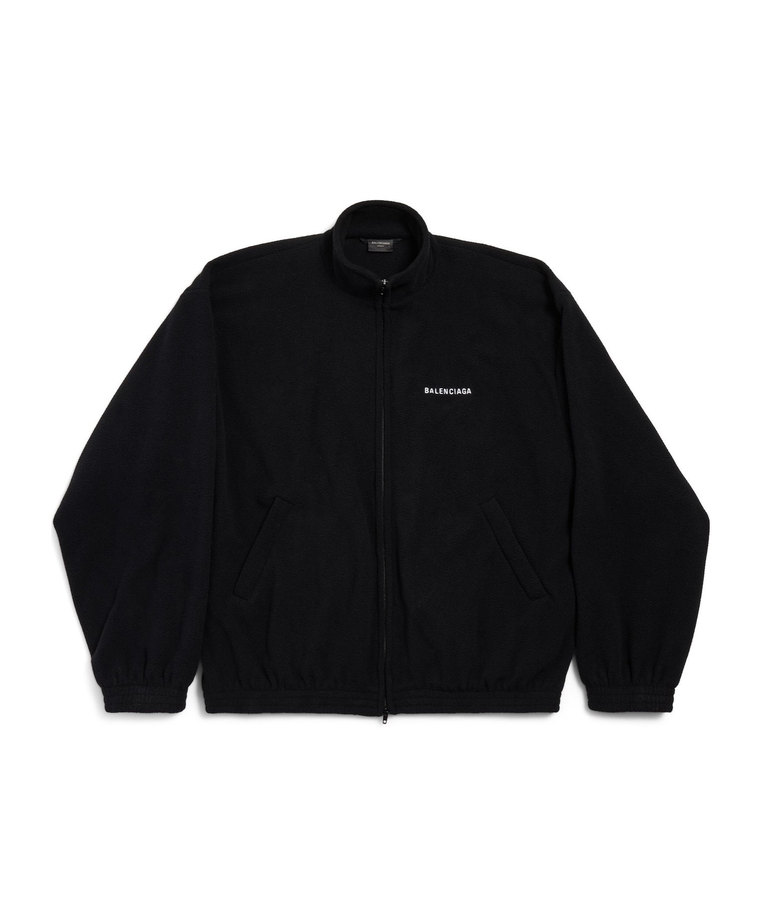 Balenciaga Zip-up Jacket For Men In Black