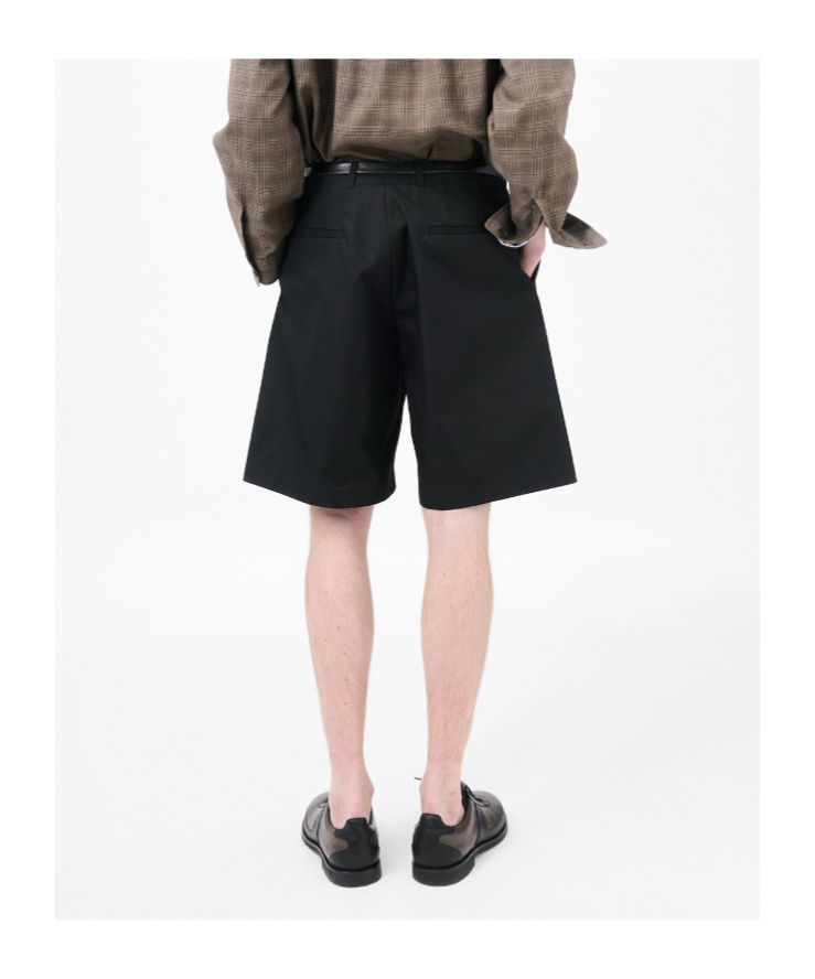 OUR LEGACY OUR LEGACY PONTE TWILL SHORTS