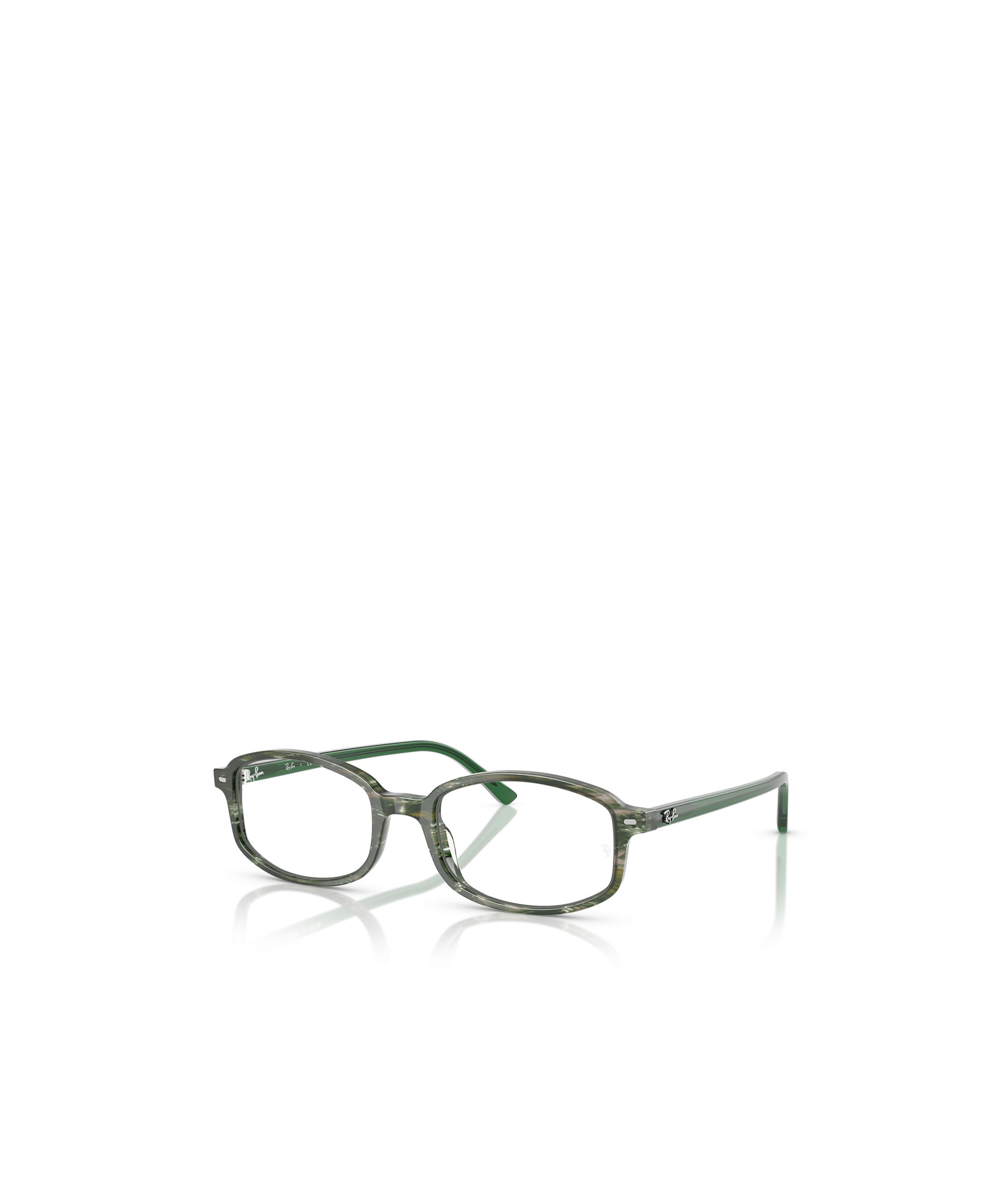 Ray Ban Ray-ban 54mm Irregular Optical Glasses In Gray