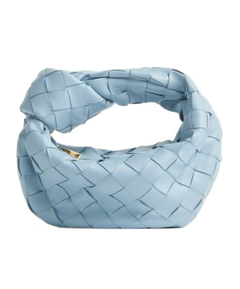Bottega Veneta Jodie Crystal Mini Top-handle Bag In Blue