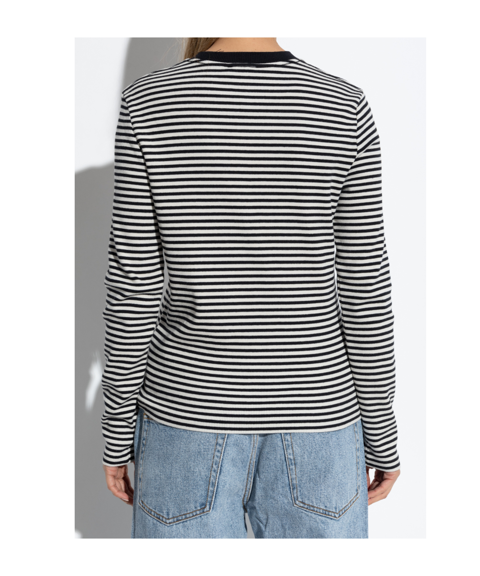 Shop Anine Bing Alessia T-shirt In Black