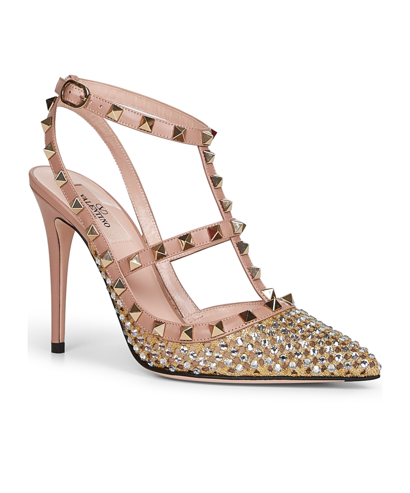 Shop Valentino Slingback High Heel Sandals