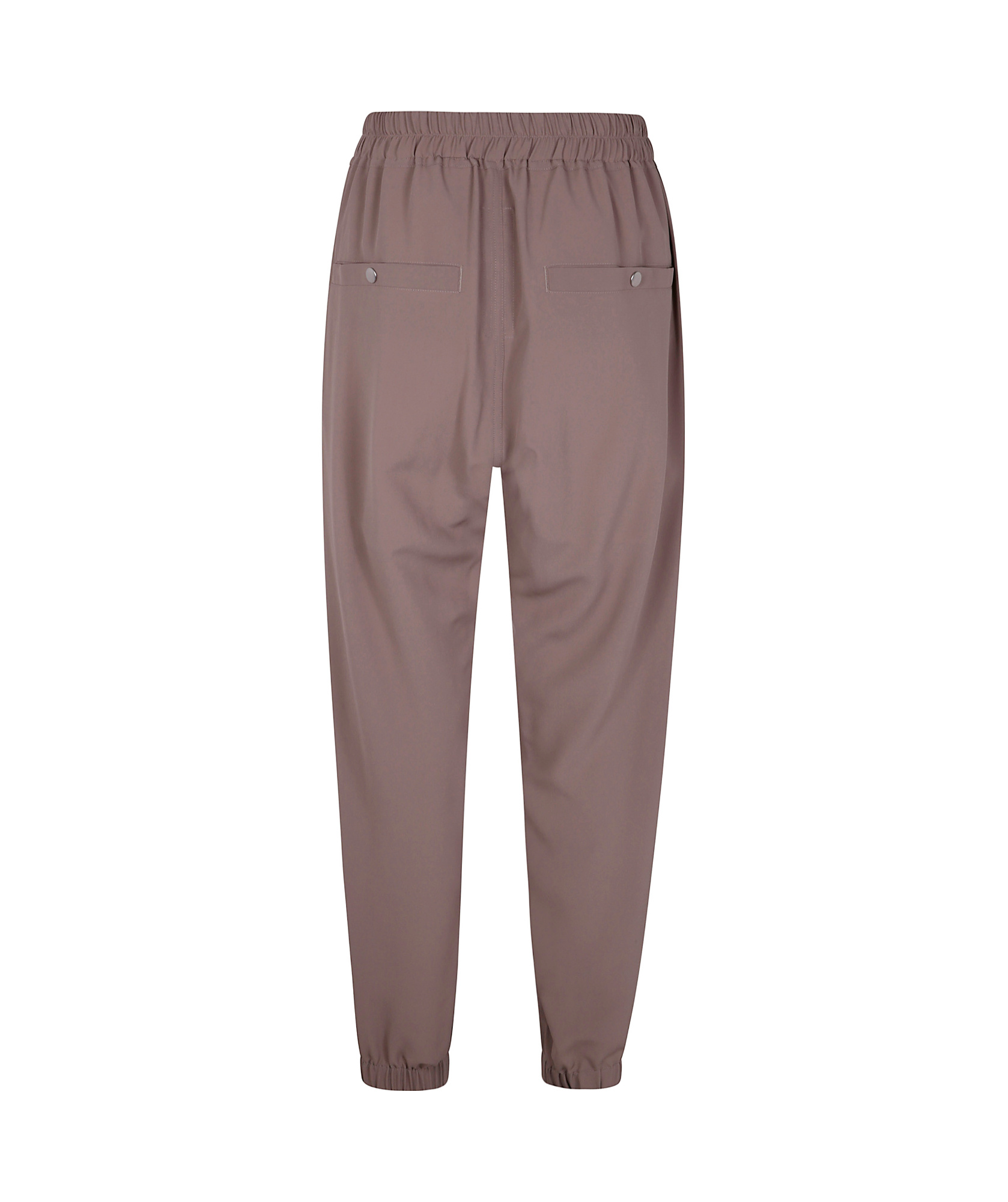 Rick Owens Drawstring Casual Pants In Gray