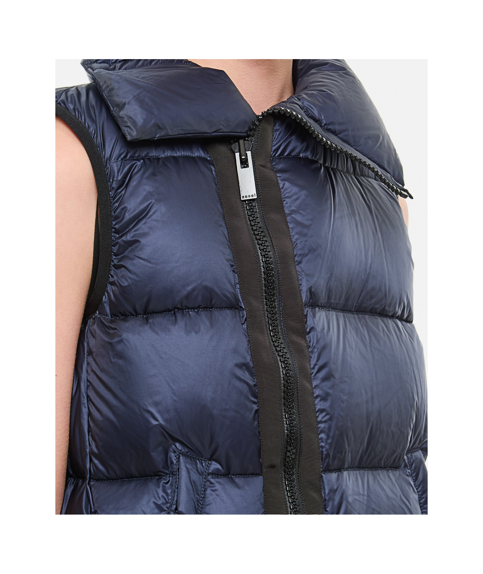 SACAI ZIP-UP PADDED GILET