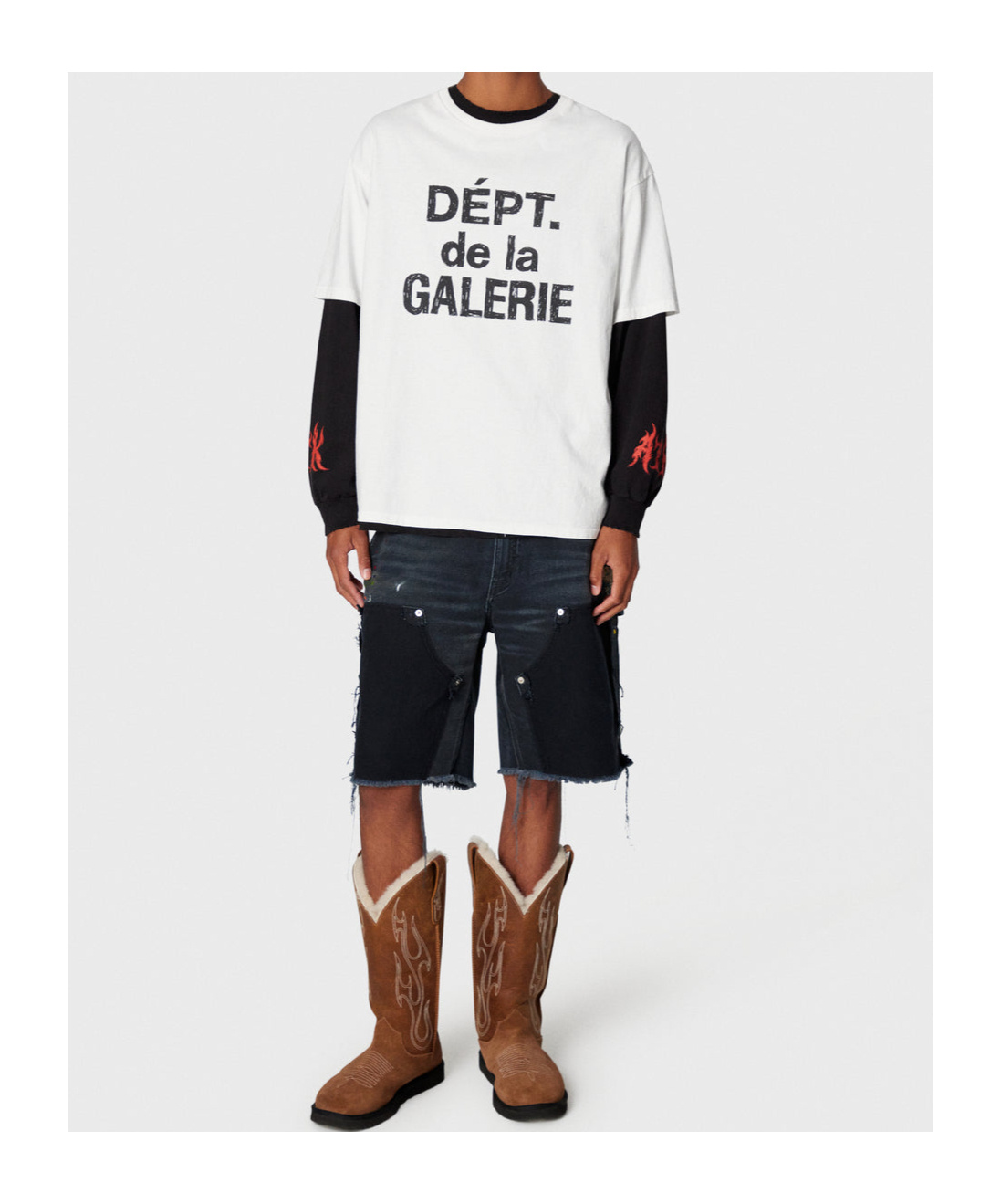 Gallery Dept. Dept. De La Galerie T-shirt In White