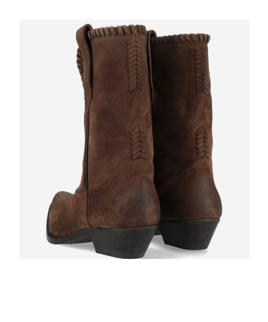 Golden Goose 40mm Wish Star Boots In Red