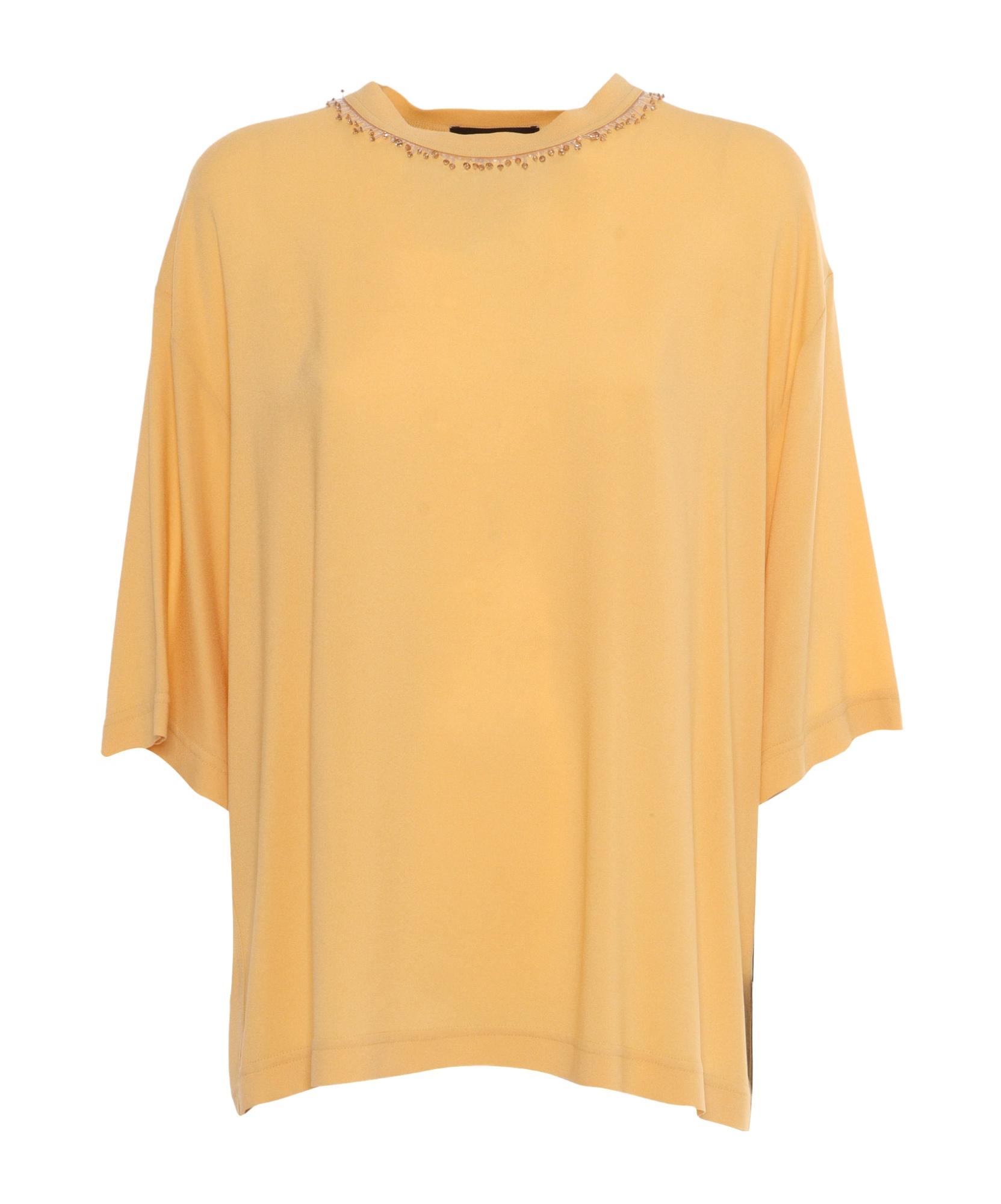 Fabiana Filippi Ocher Sweater In Yellow