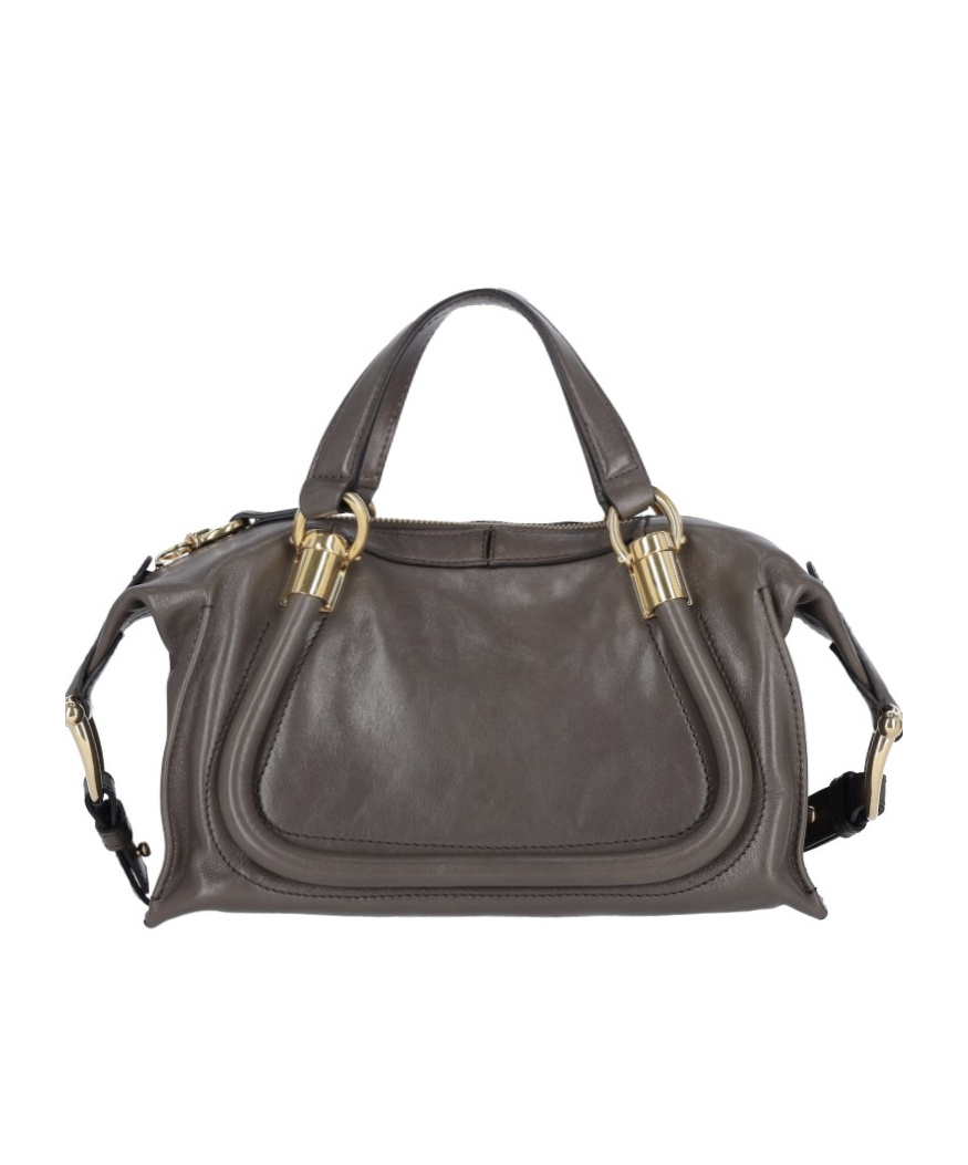Chloé Black Paraty 24 Small Satchel In Black