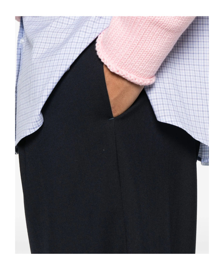 Marni Trousers With Pleated Design And Pockets