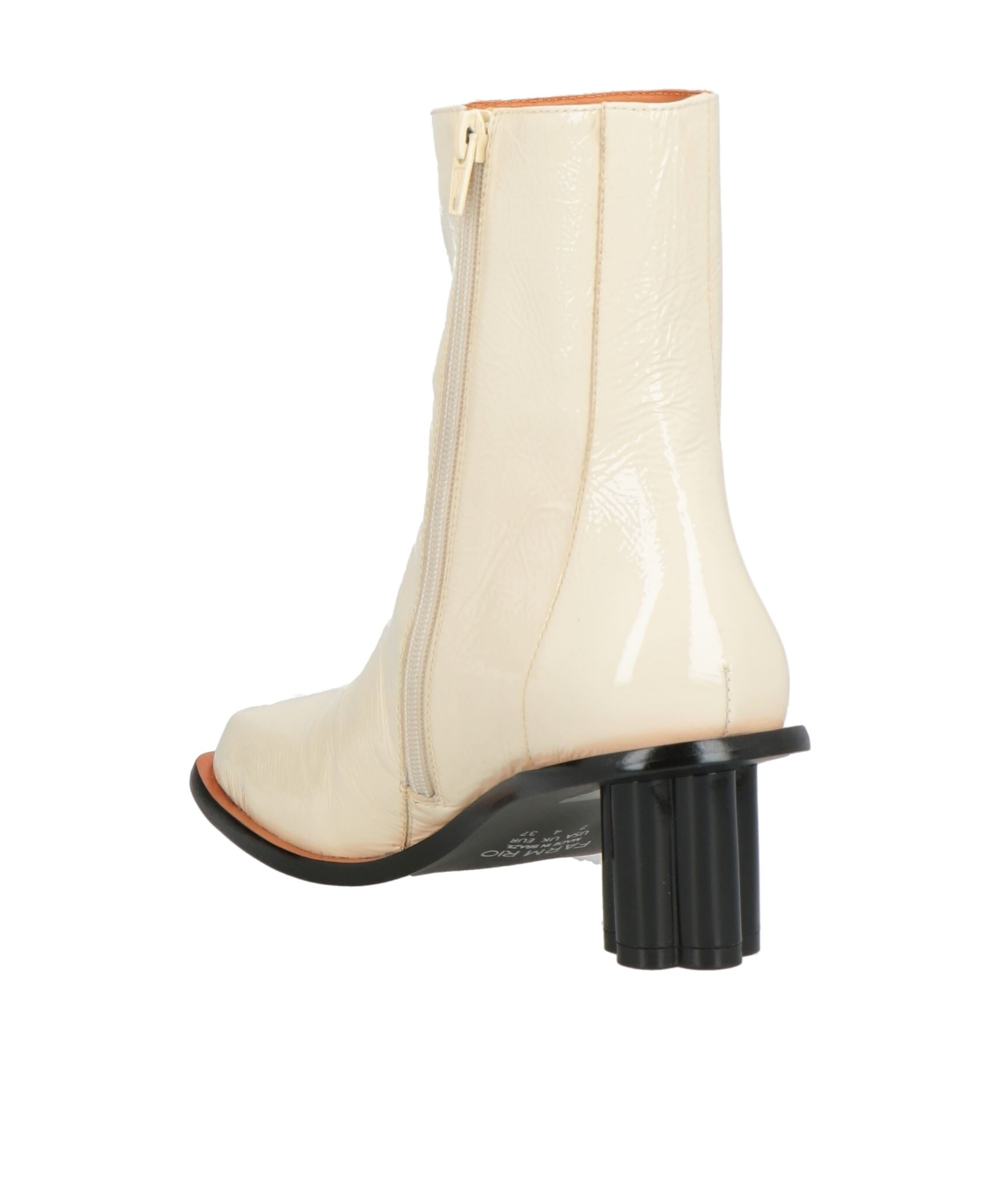 Farm Rio Plain Colour Ankle Boot In White