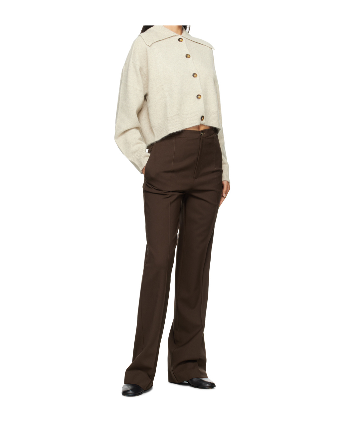LOULOU STUDIO VYS TRACK PANTS