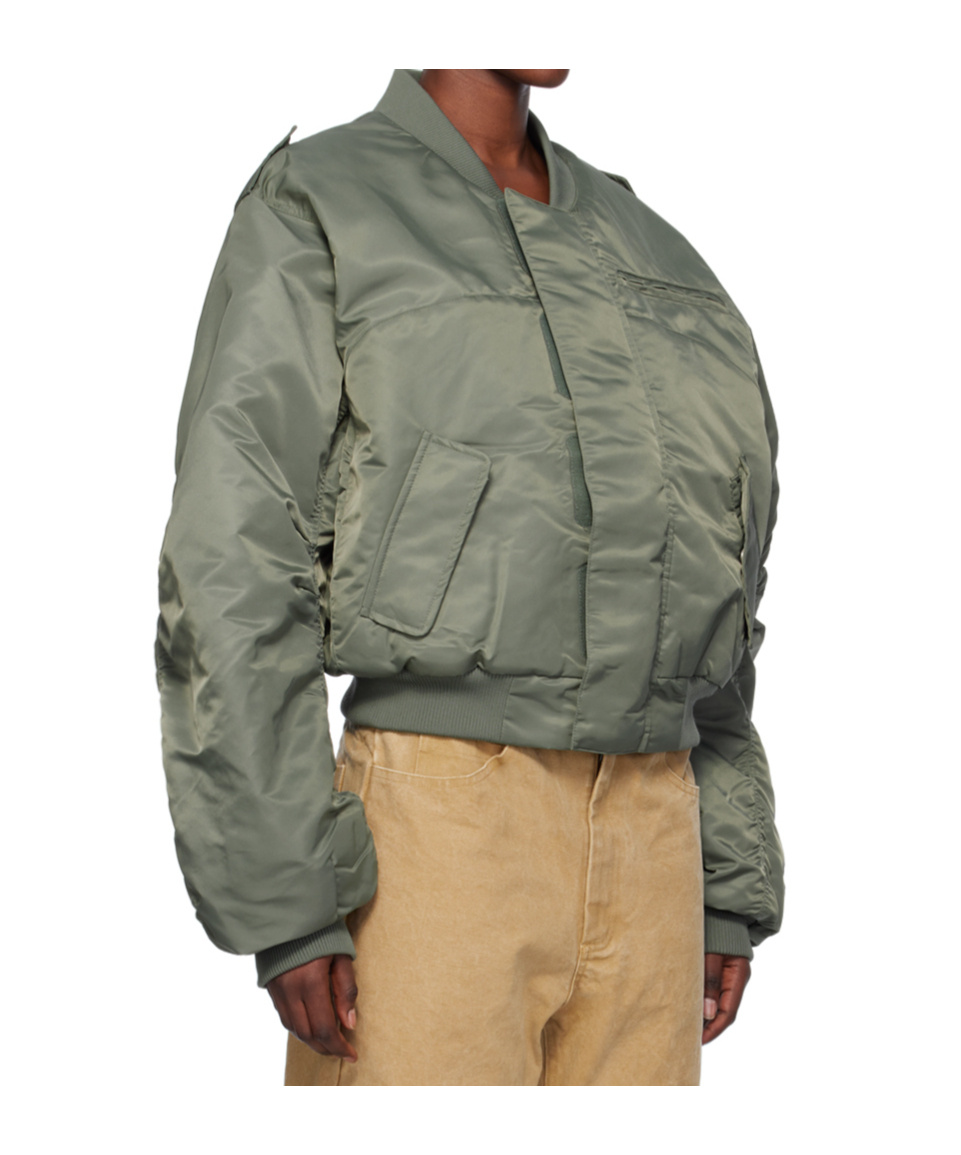 ENTIRE STUDIOS ZIPPERED PILOT JACKET