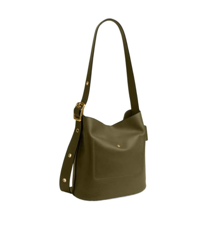 Coach Bleecker Bucket Bag In Green