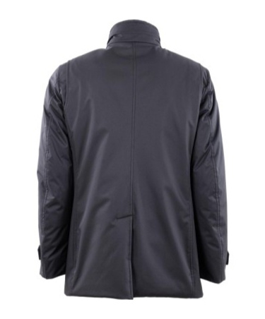 Moorer Long-sleeved Down Jacket In Blue