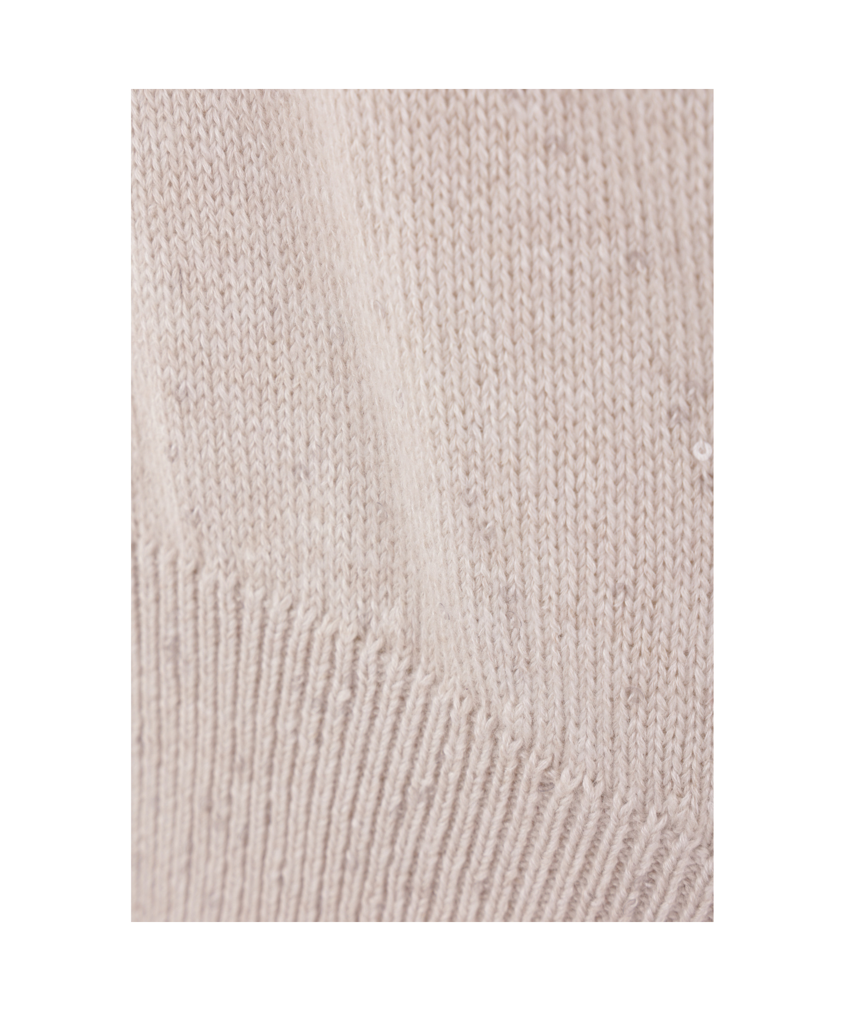 Brunello Cucinelli V-neck Long-sleeved Sweater In White