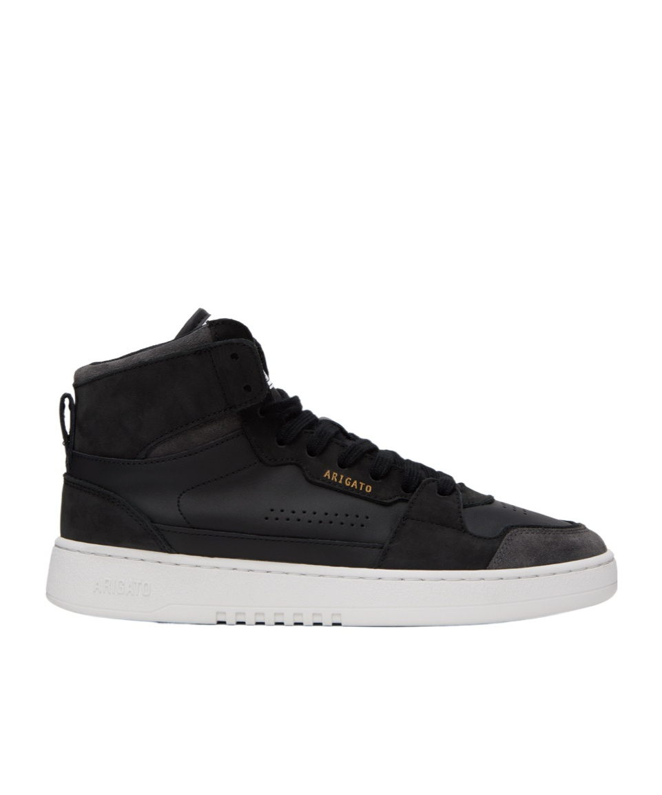 Axel Arigato Black Dice Hi Sneakers In Black