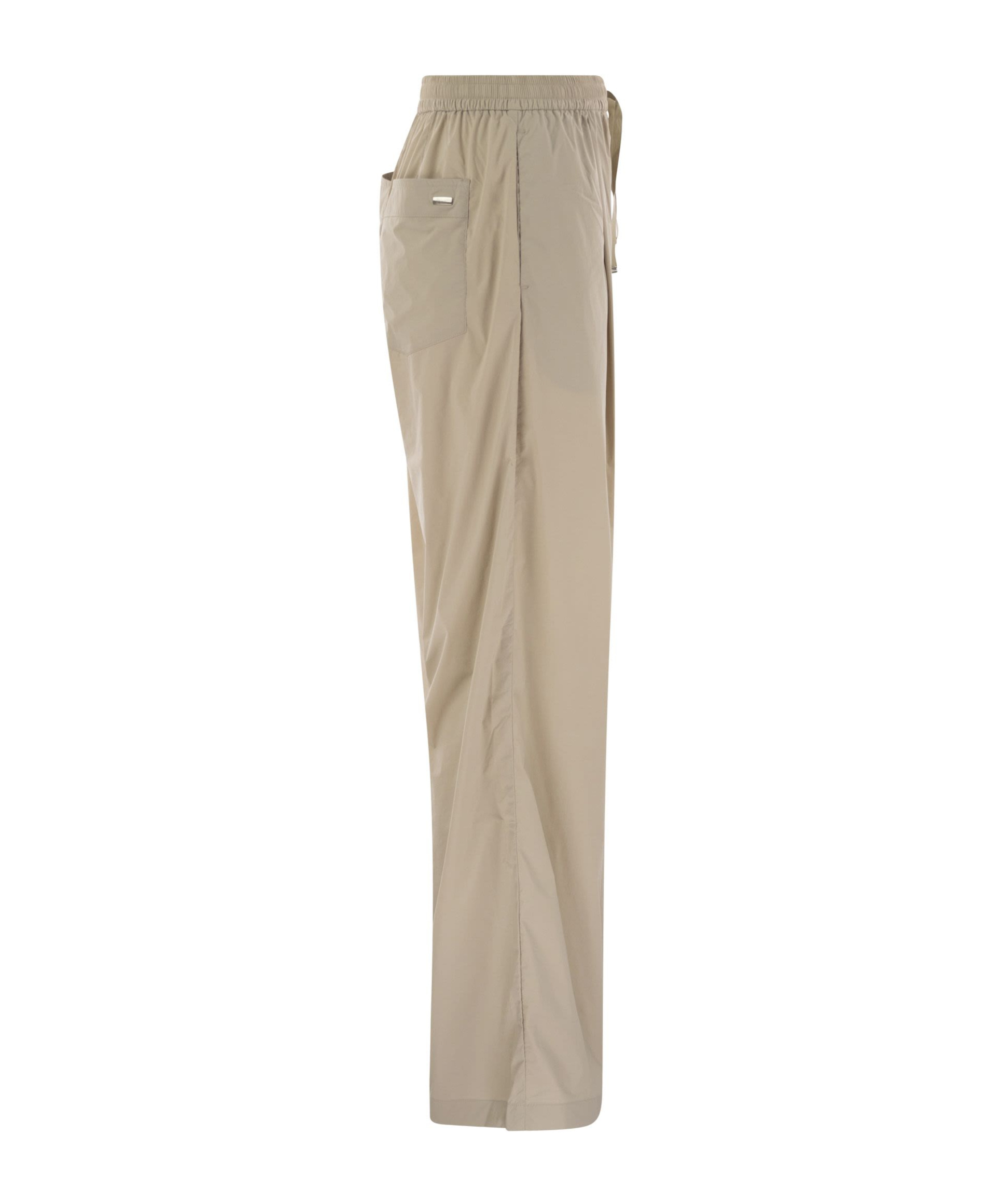 Herno Women's Stretch Nylon Trousers In Nude