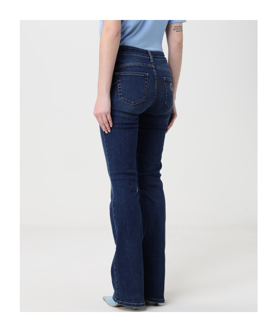 Liu •jo Belt Loop Jeans In Blue