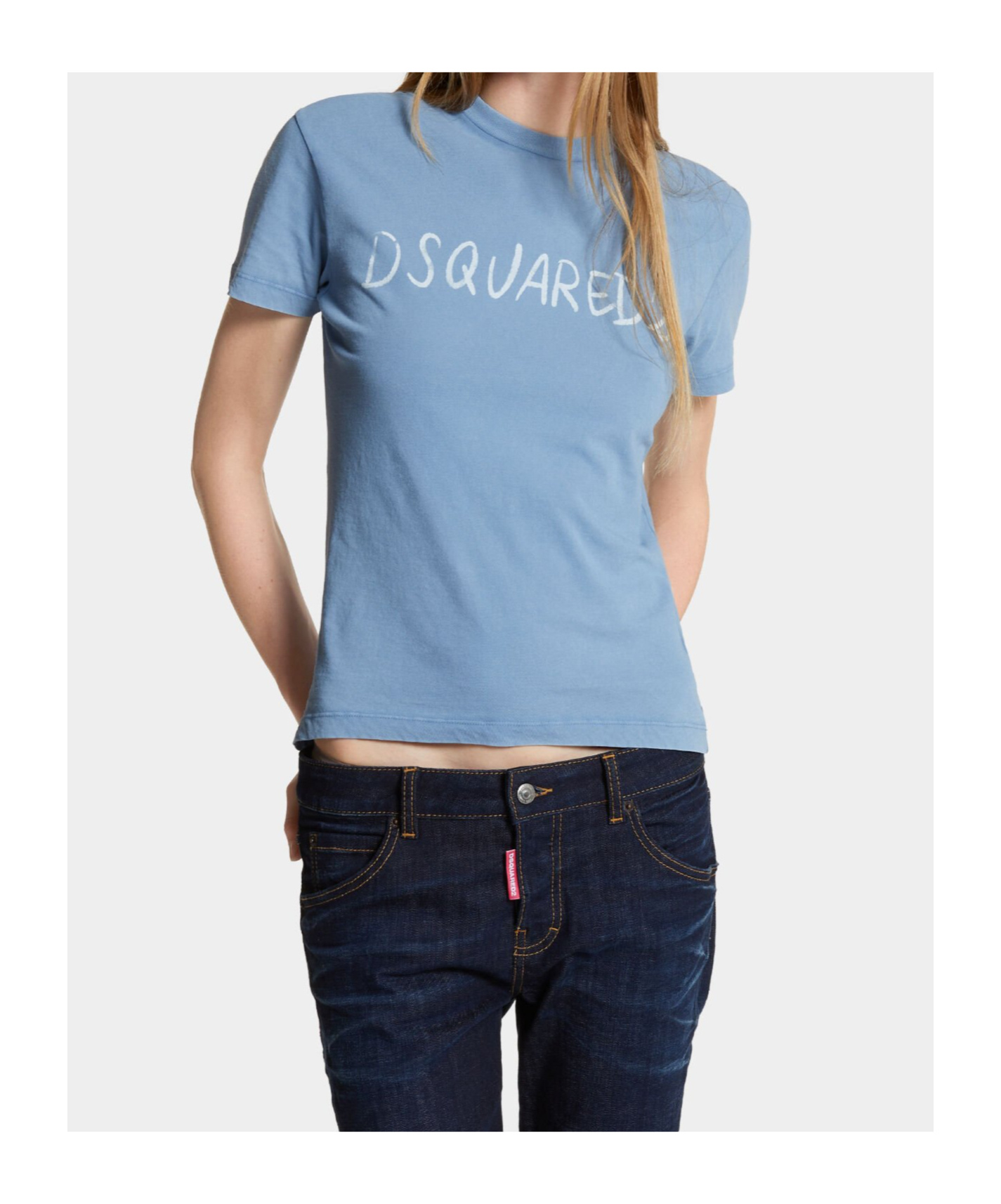Dsquared2 Cotton T-shirt In Blue