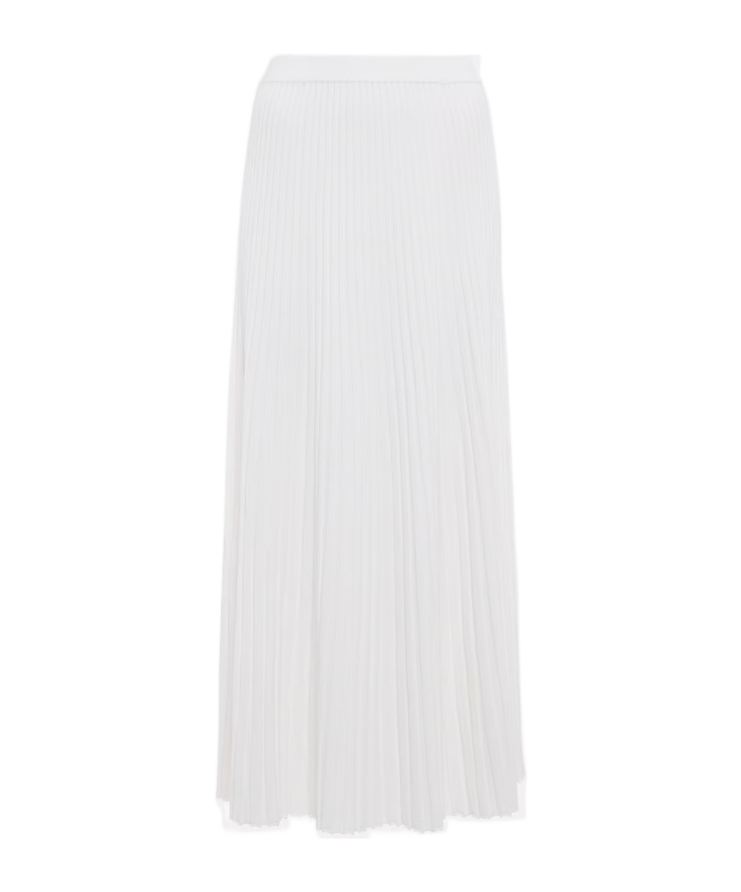 Gabriela Hearst Meda Silk And Cashmere Midi Skirt In White