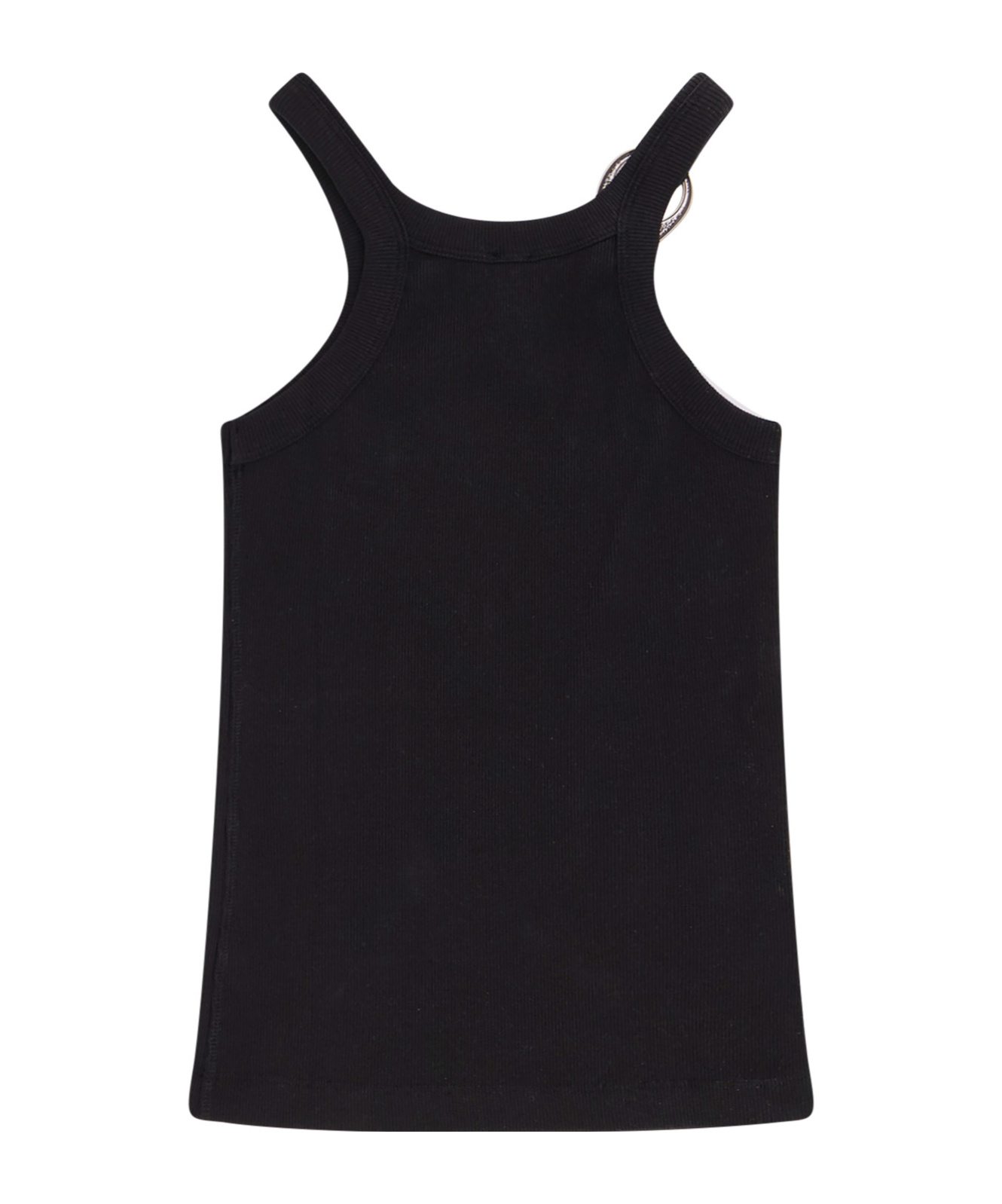 PINKO LOGO-PLAQUE TANK TOP