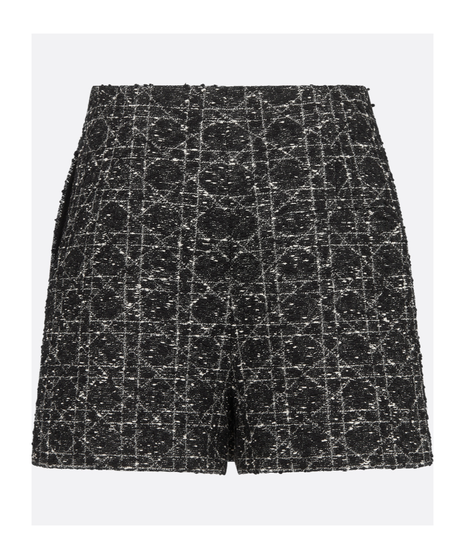 Dior Trouserskirt With Front Panel In Black