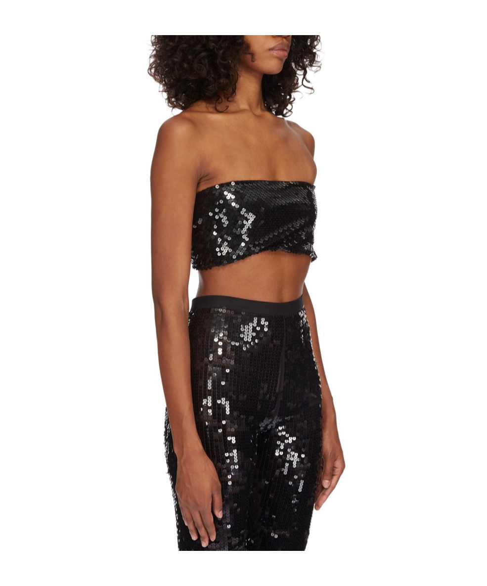 Rick Owens Sequinned Bandeau Top