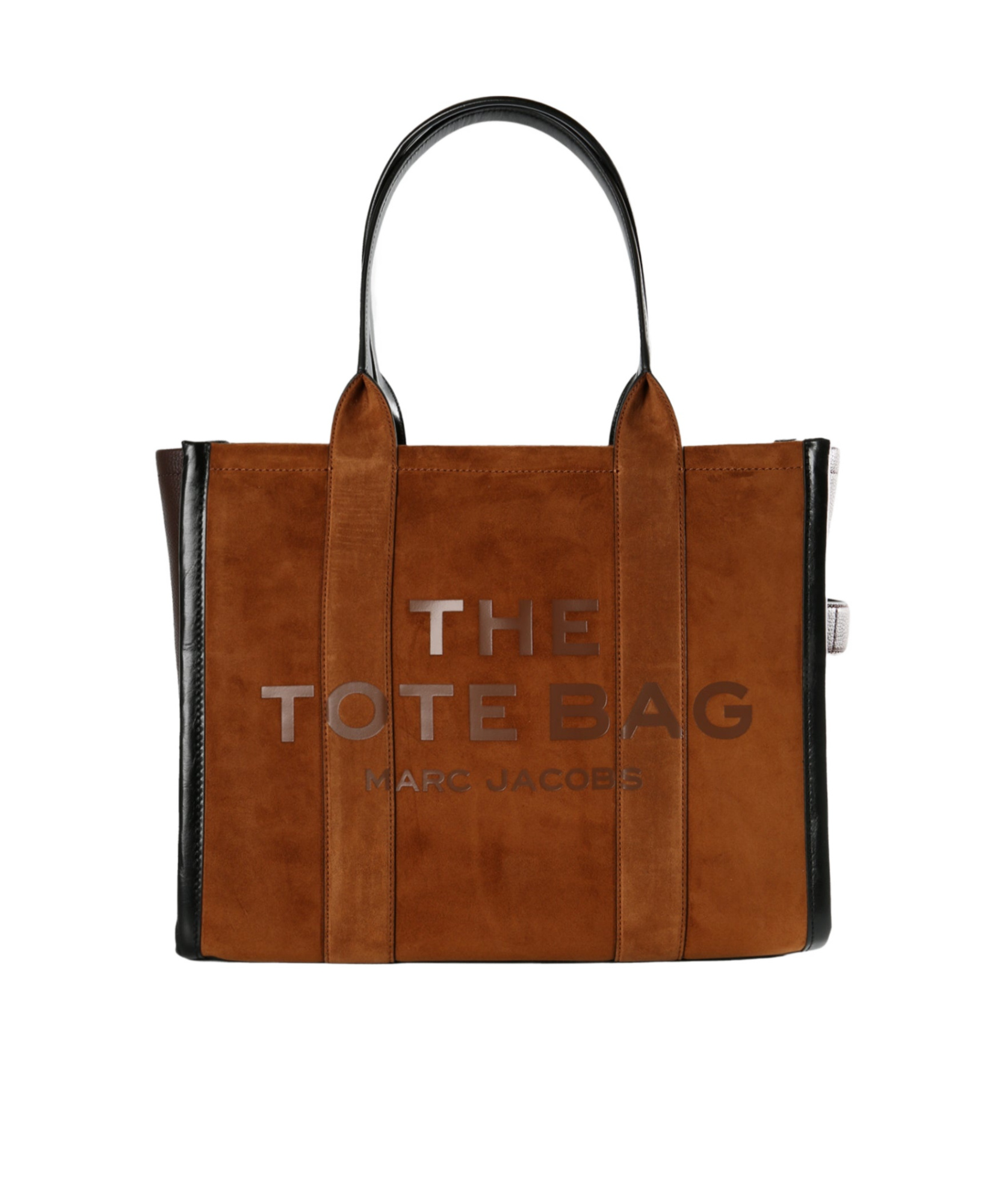 Marc Jacobs Double Handle Handbag In Brown