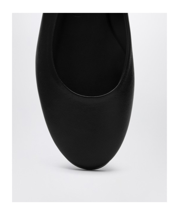 Attico 10mm Cloe Ballerina Flats In Black