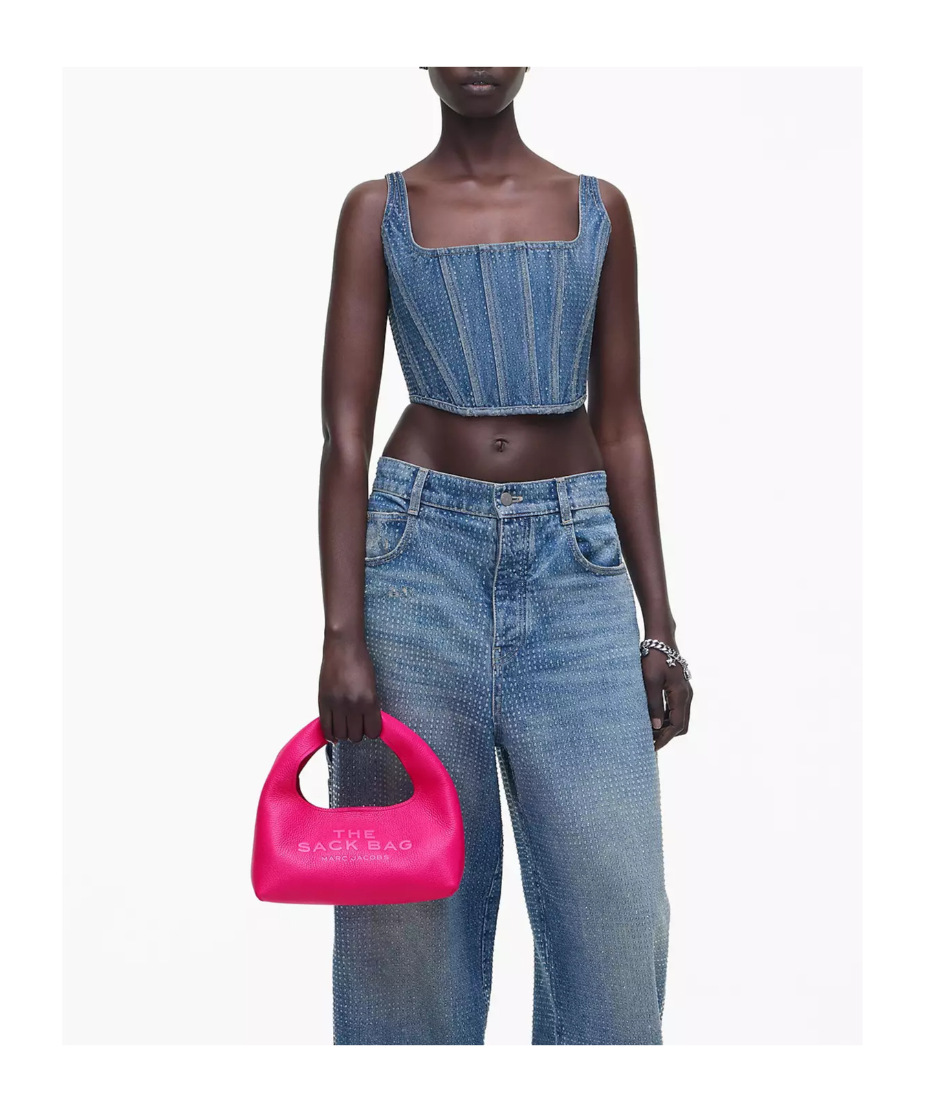 Marc Jacobs The Mini Sack Bag In Pink