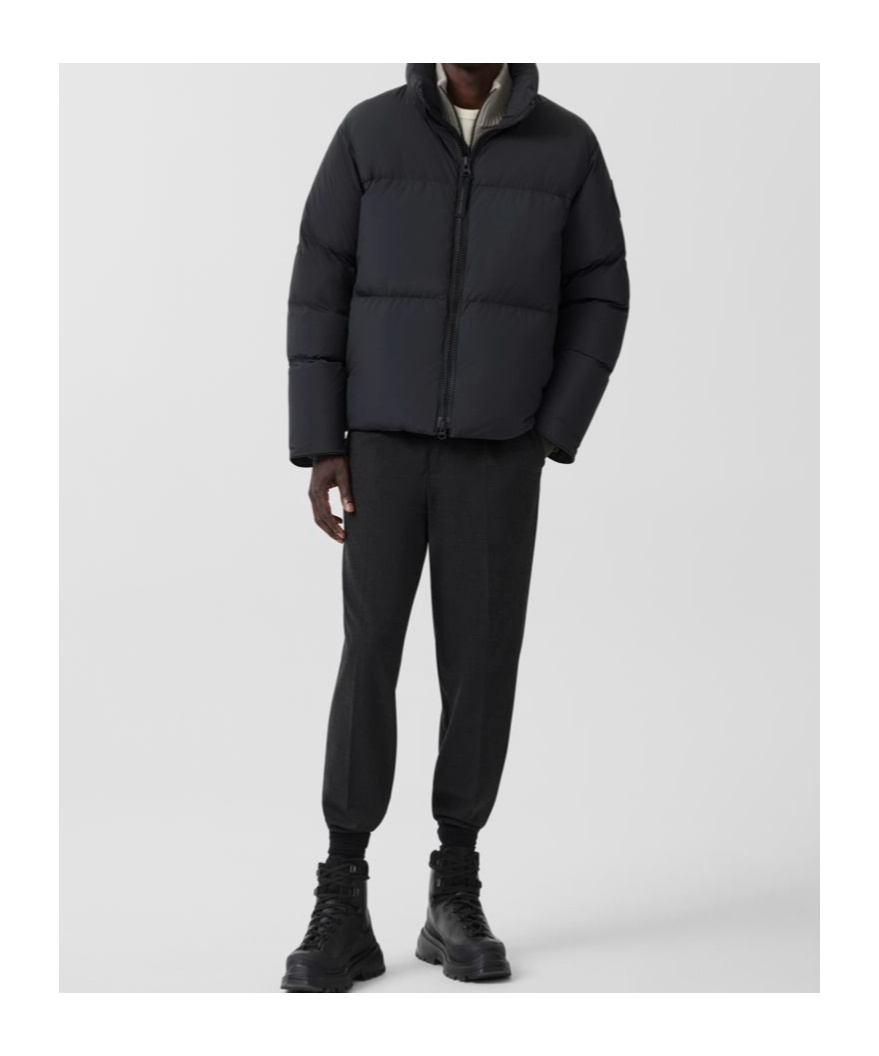 Canada Goose Long-sleeved Jacket In Black