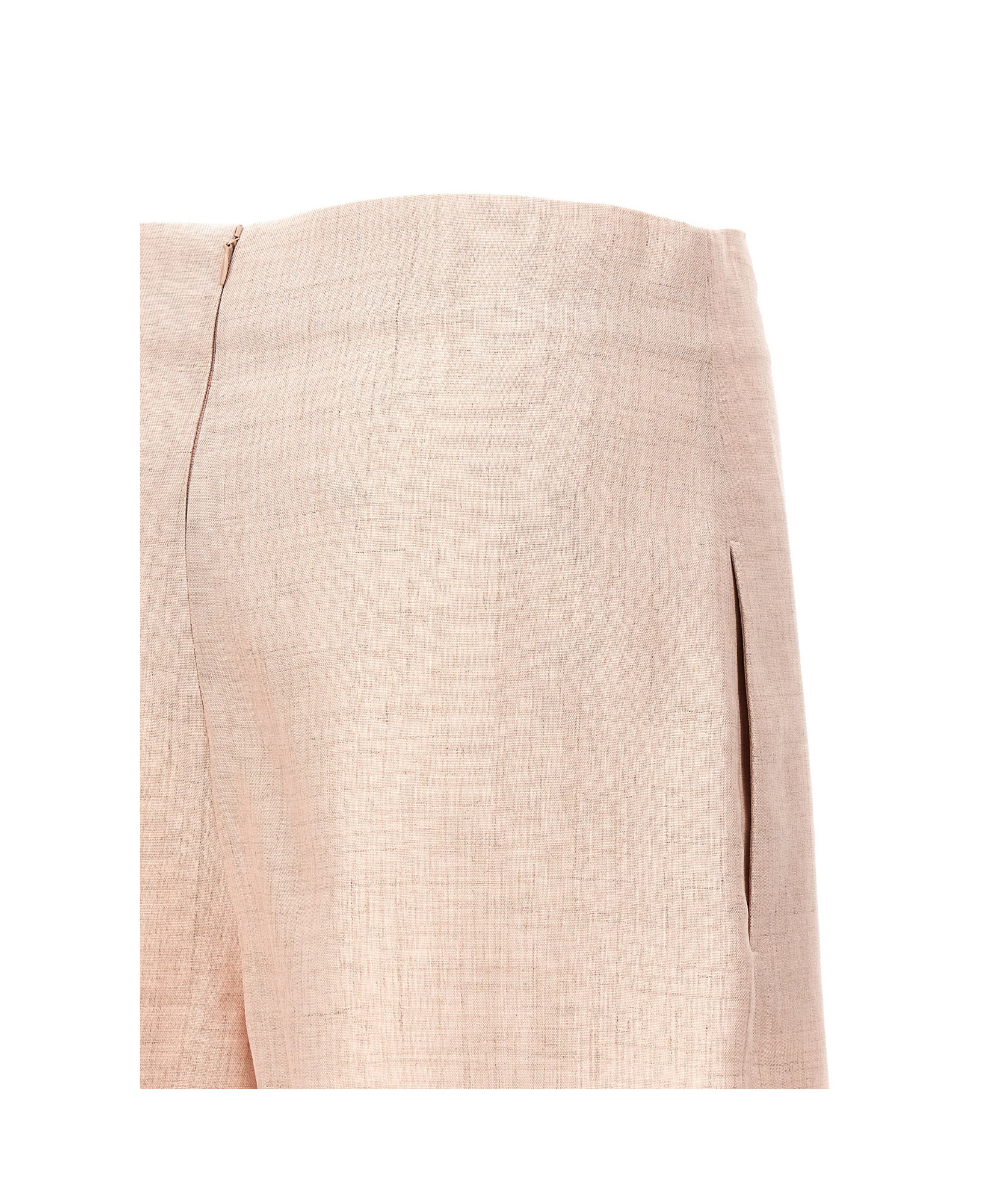 Shop Philosophy Di Lorenzo Serafini Chambray Tailored Shorts In Nude