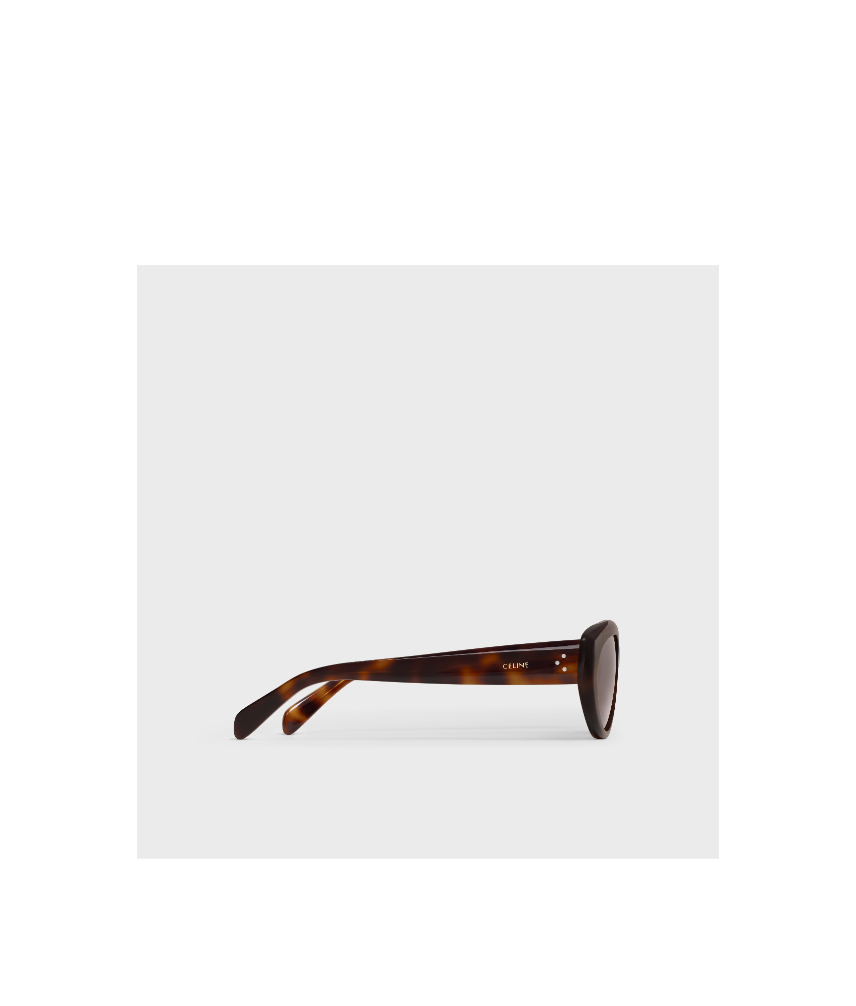 Celine Cat Eye S286 Sunglasses In Acetate In Gray