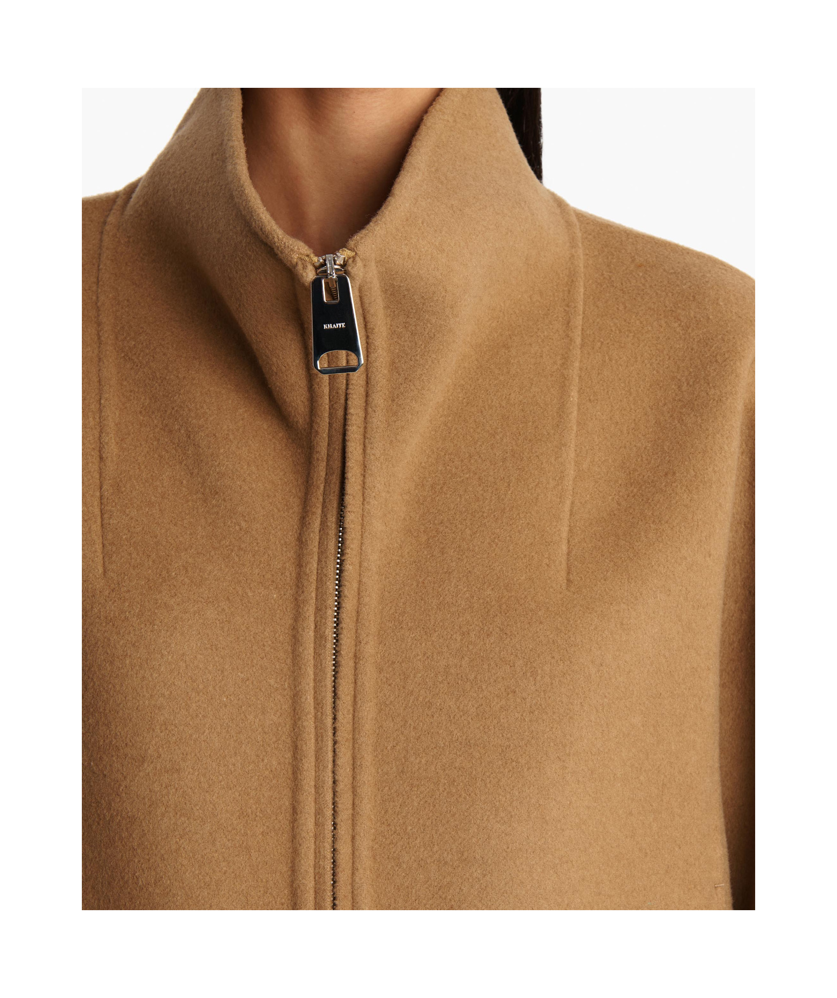 Khaite Garret Jacket In Brown