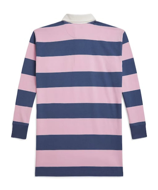 Polo Ralph Lauren Ralph Lauren Striped Cotton Jersey Rugby Dress In Multi