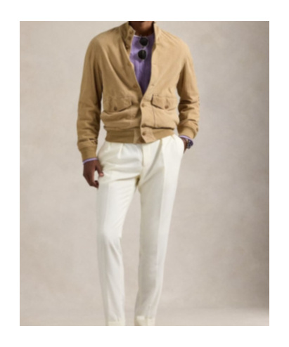 POLO RALPH LAUREN SUEDE JACKET