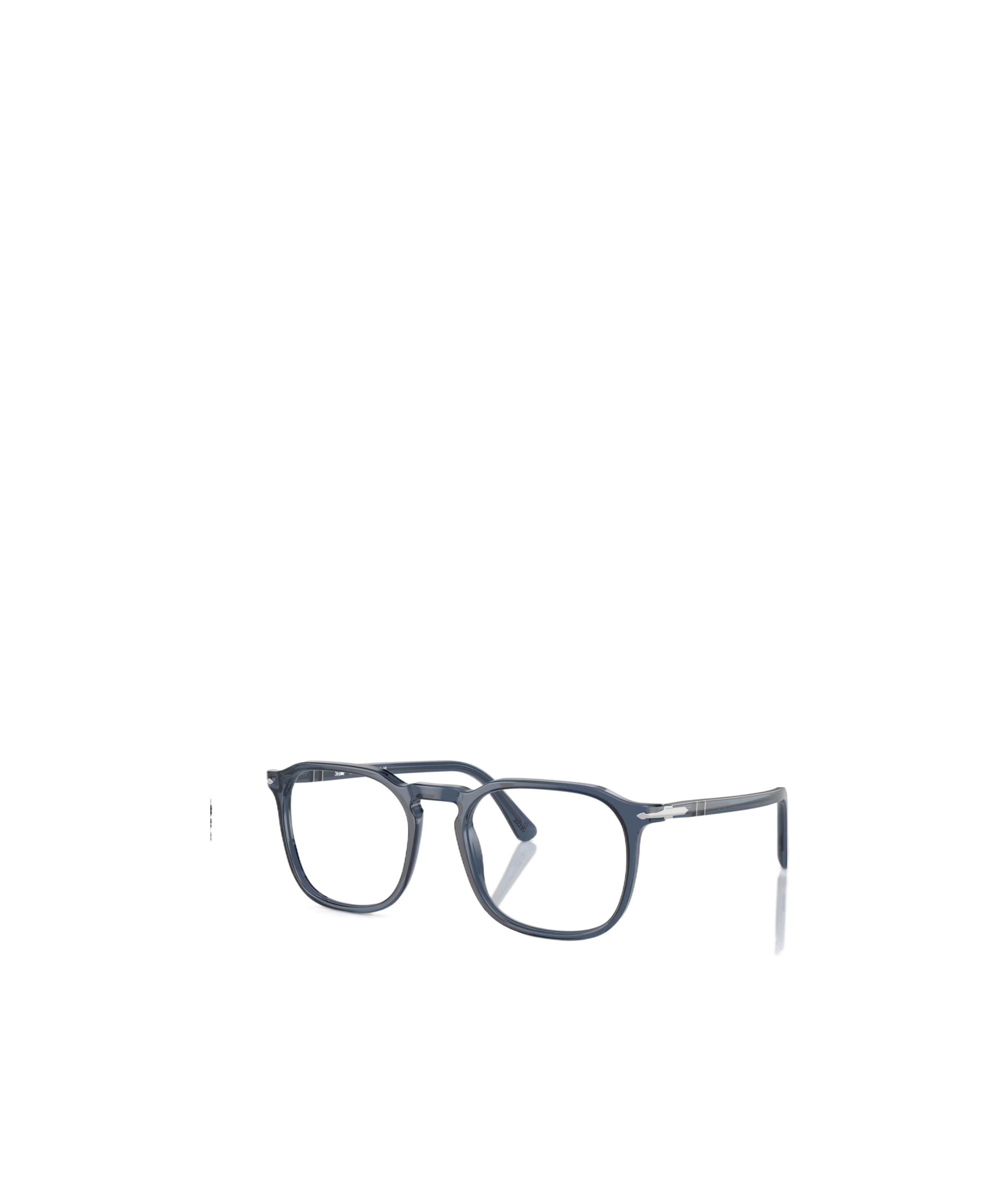 Persol Square Frame Glasses In Gray